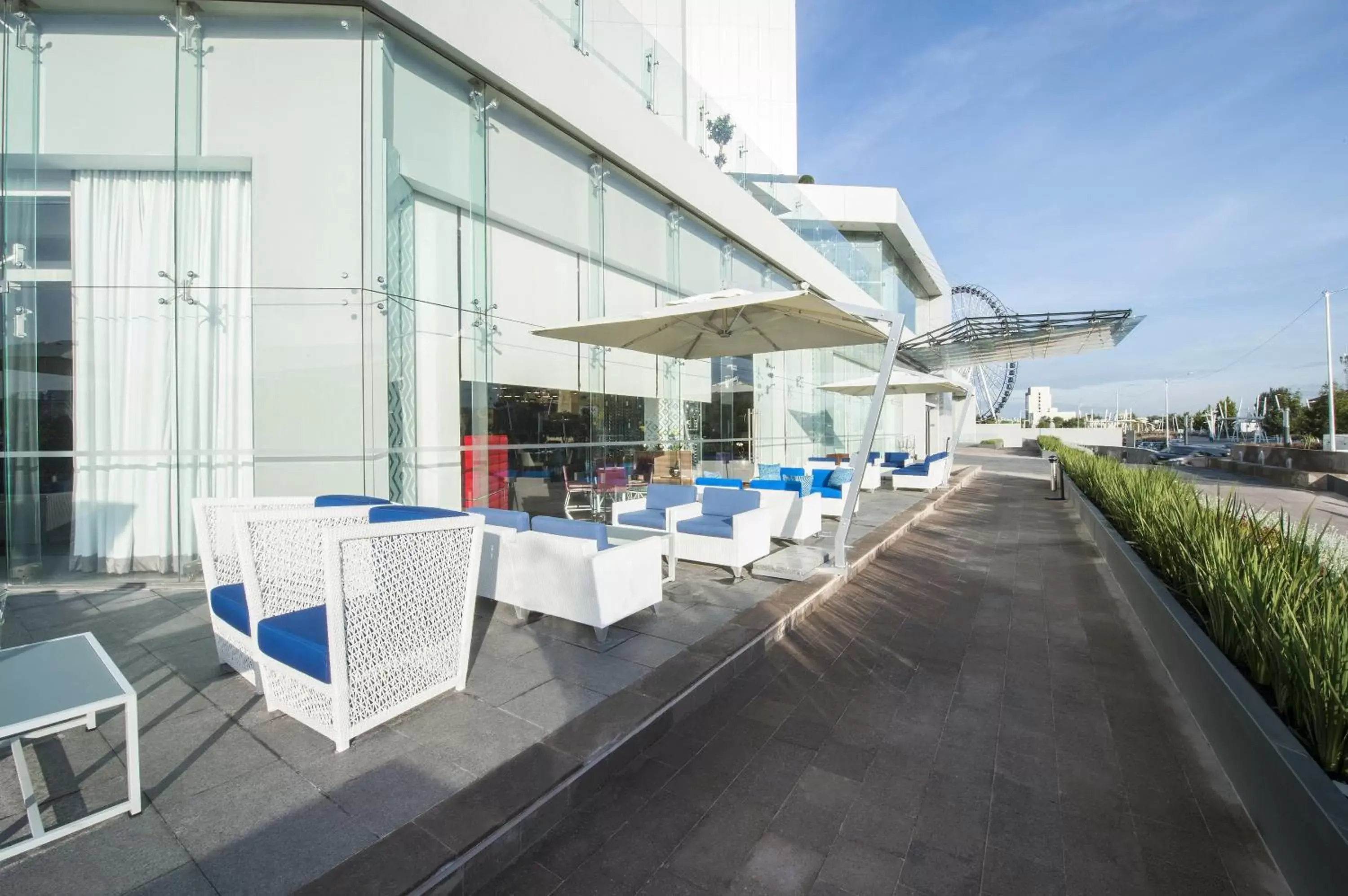 Patio in Grand Fiesta Americana Puebla Angelópolis