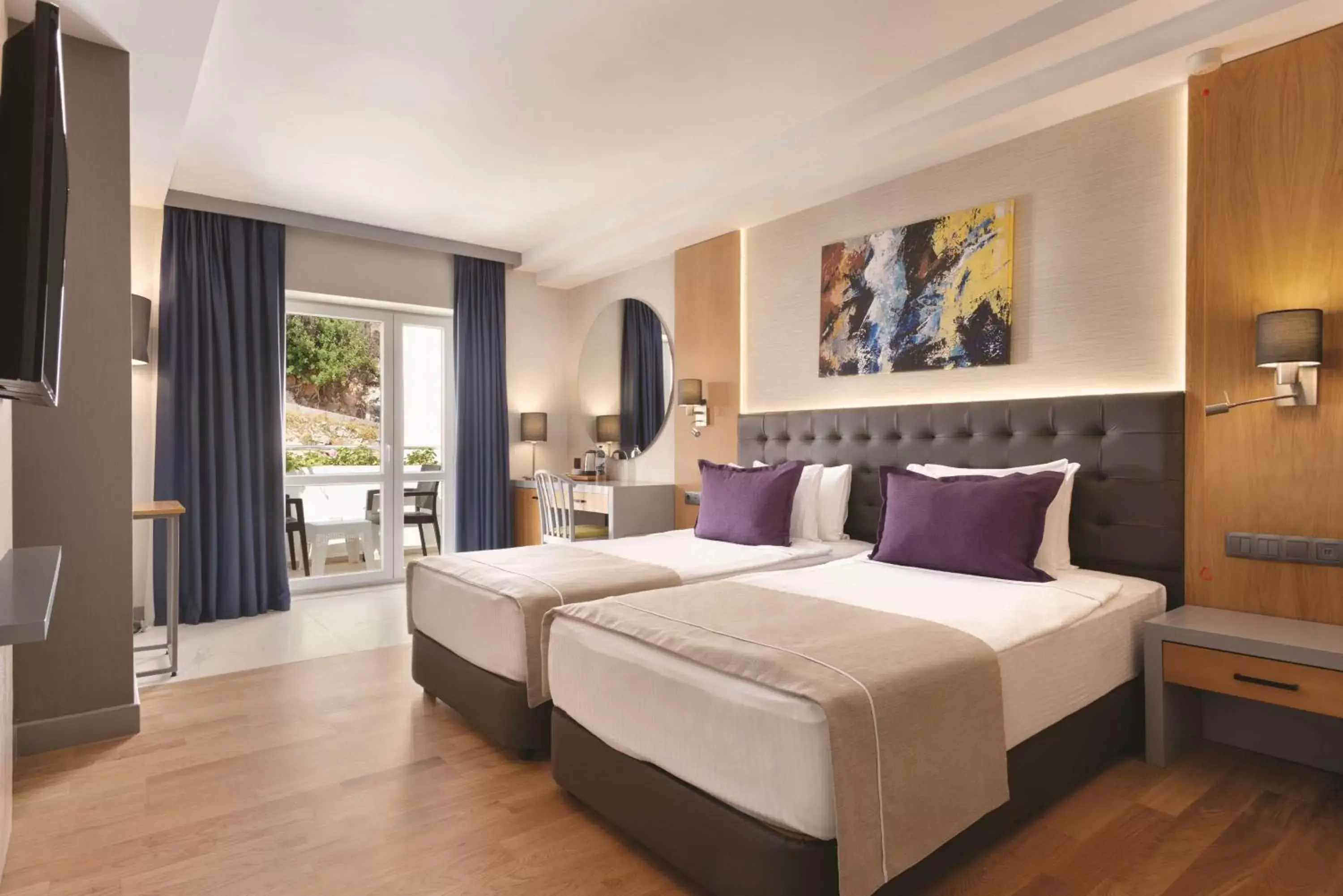 Bedroom, Bed in La Quinta by Wyndham Bodrum