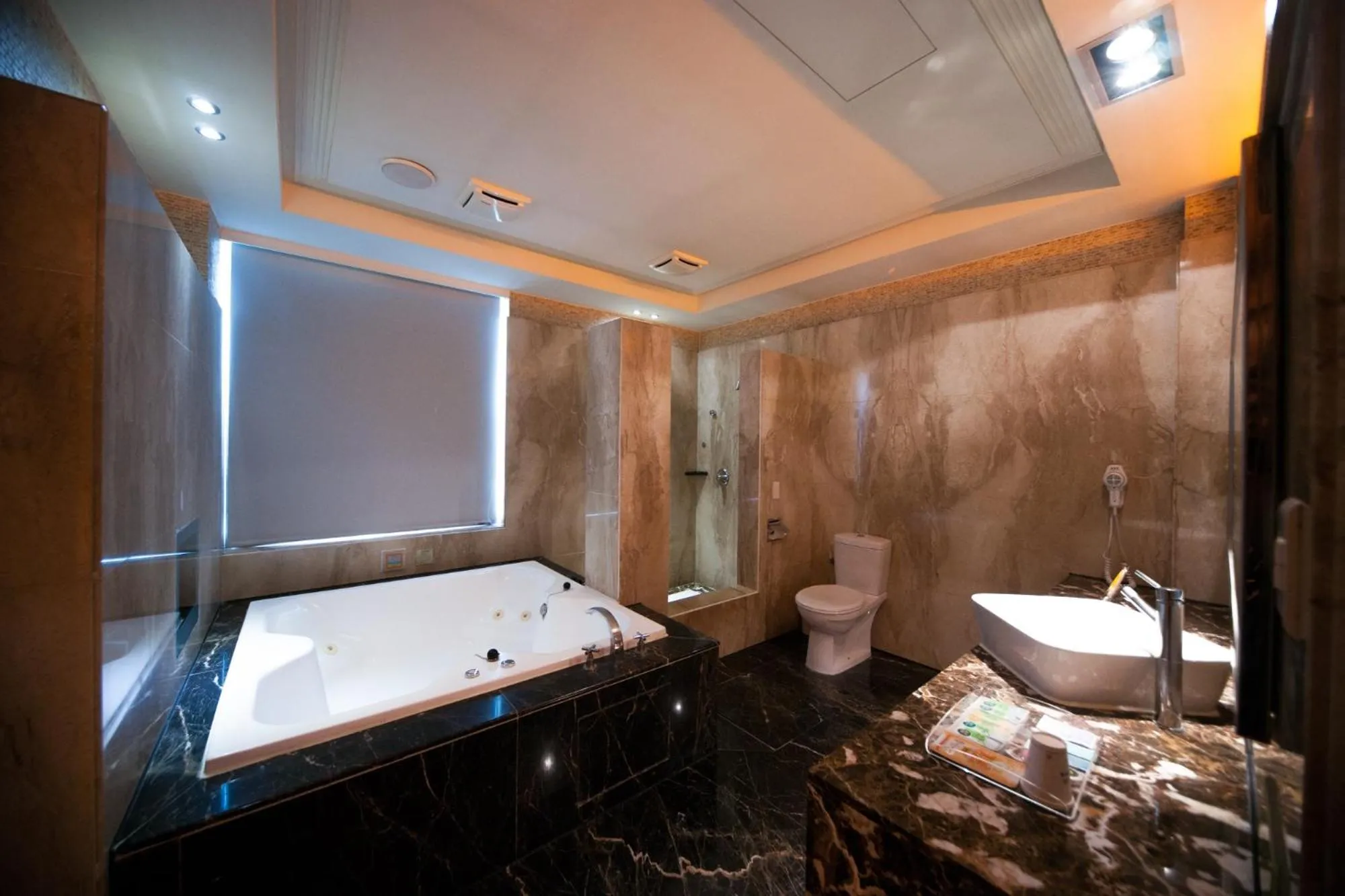 Bathroom in Refinement Motel