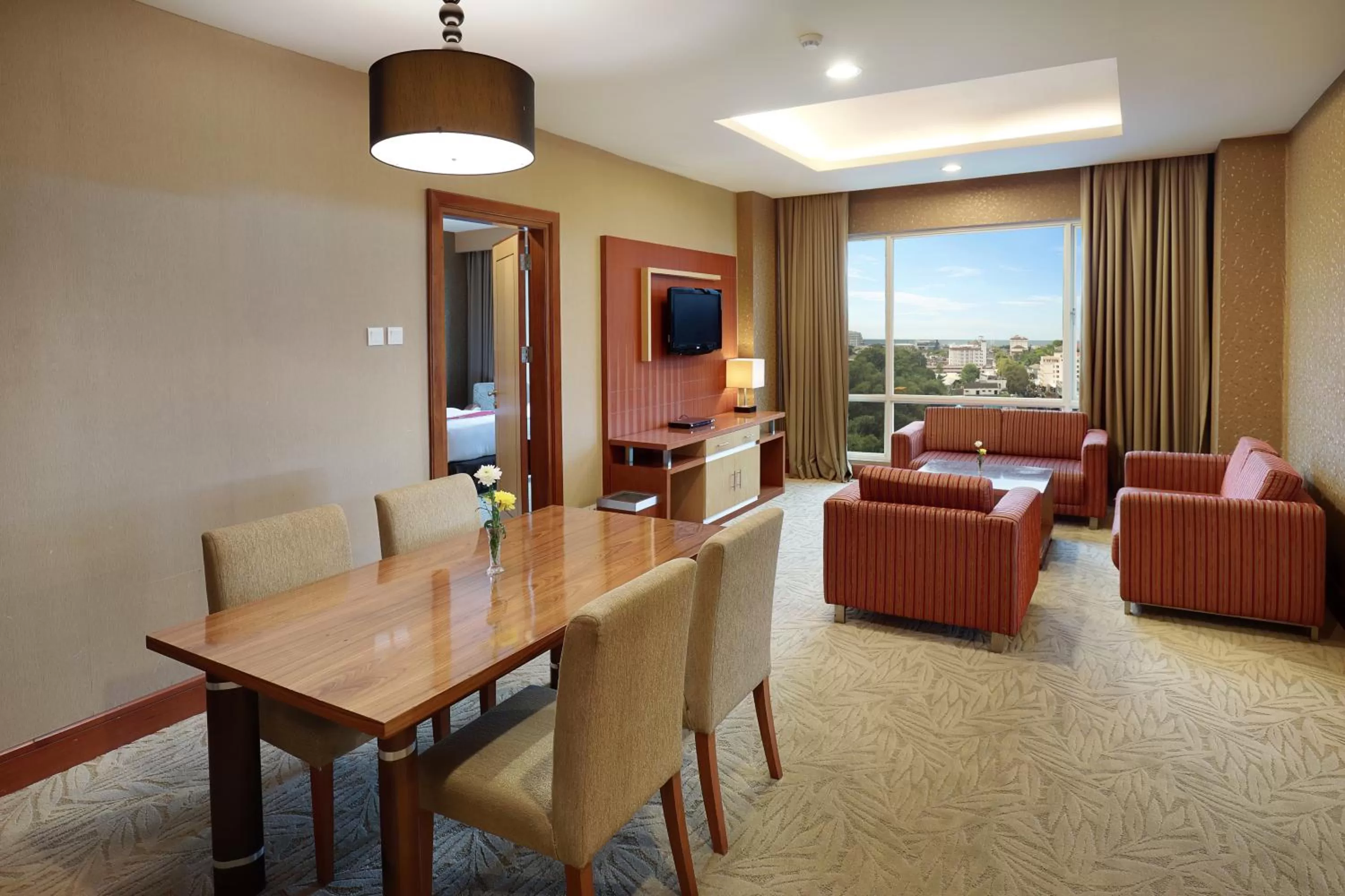 Living room in Swiss-Belhotel Maleosan Manado