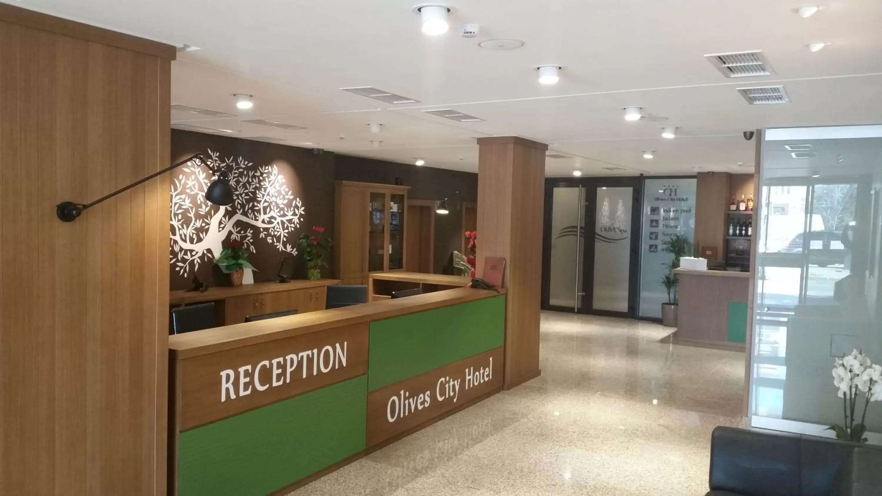 Lobby or reception, Lobby/Reception in Olives City Hotel - Free Parking