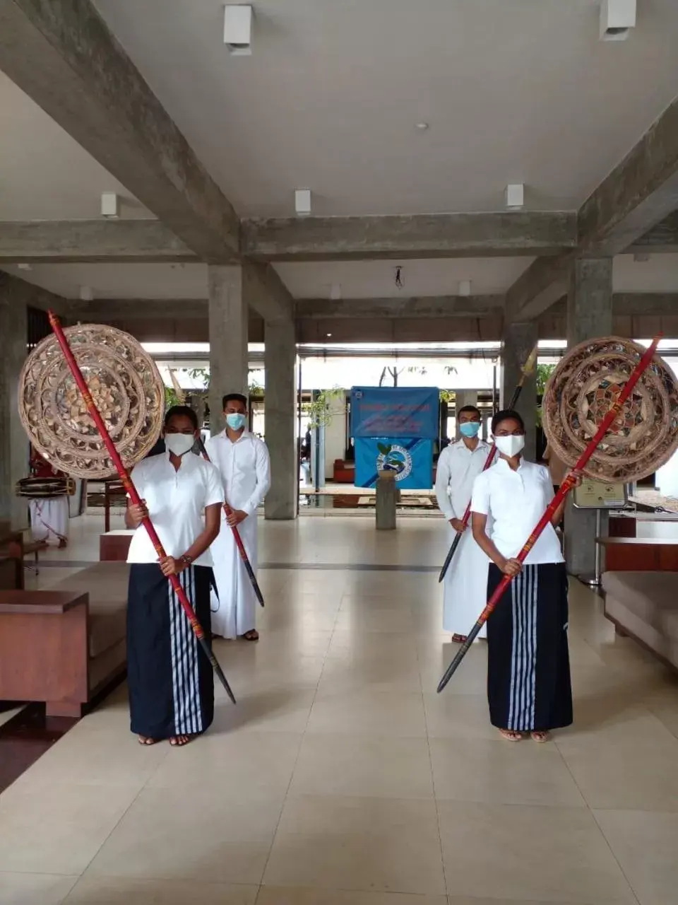 Staff in Goldi Sands Hotel