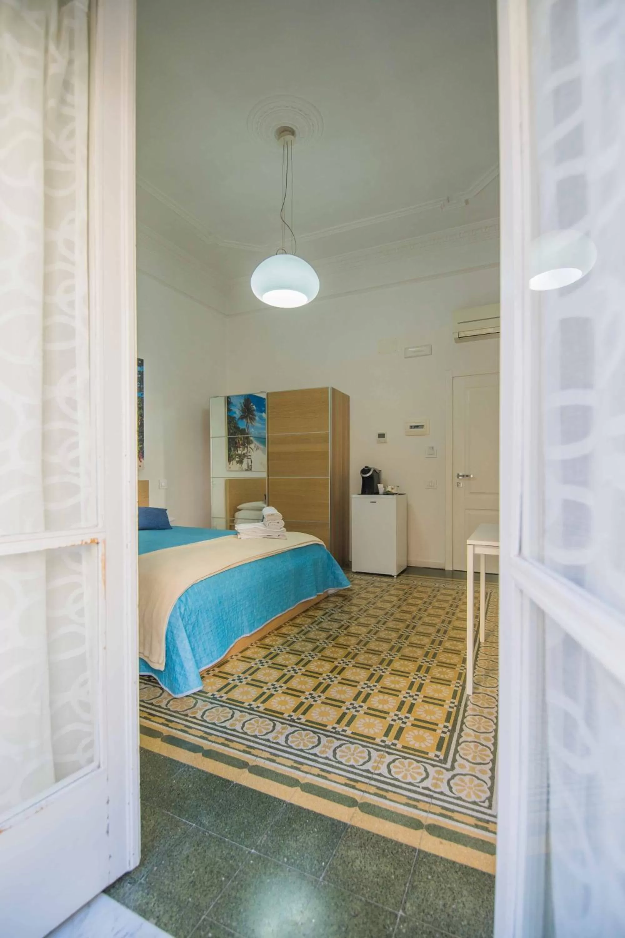 Balcony/Terrace, Bed in Bed&Breakfast Salerno