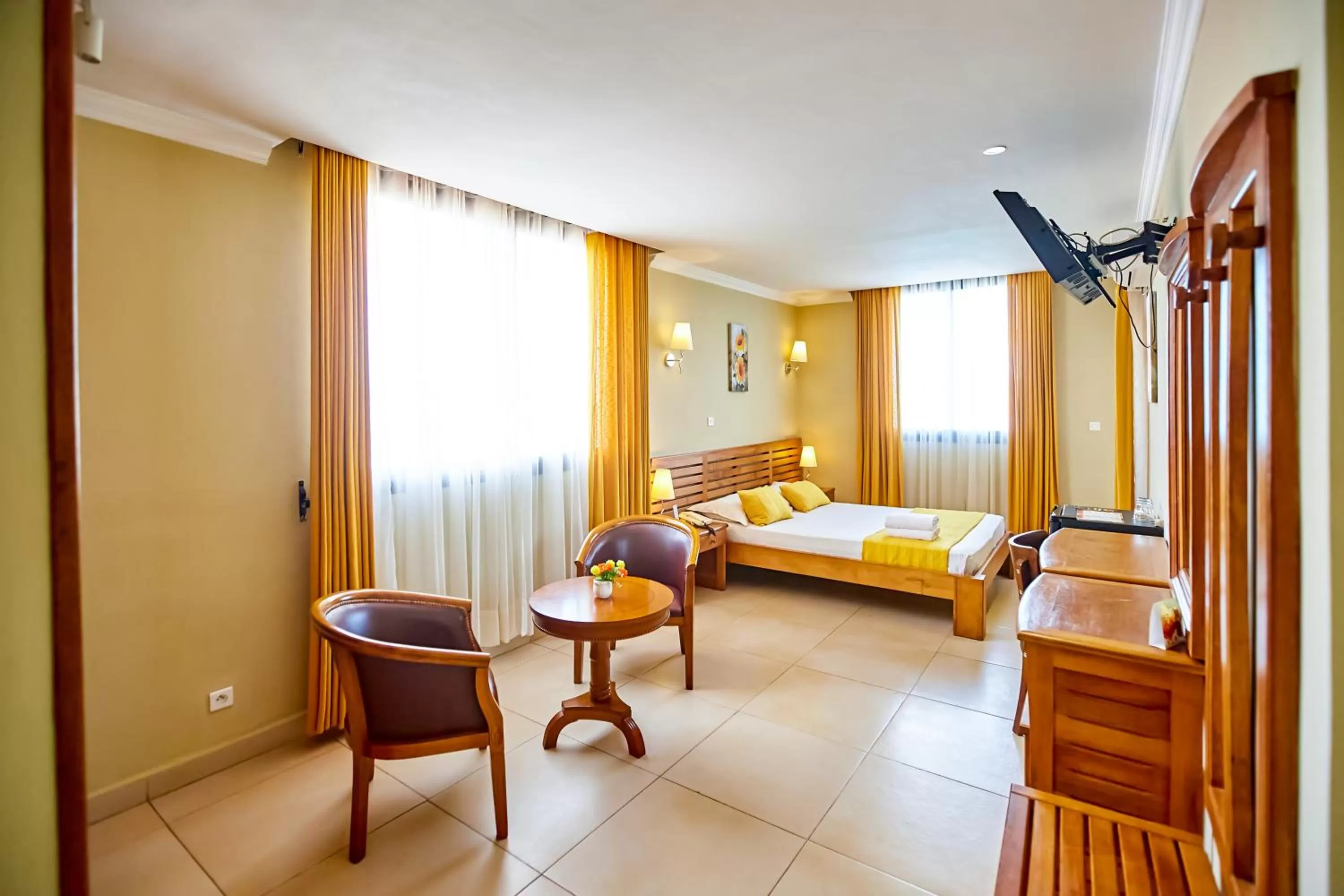 Bed in Anjary Hotel Antananarivo