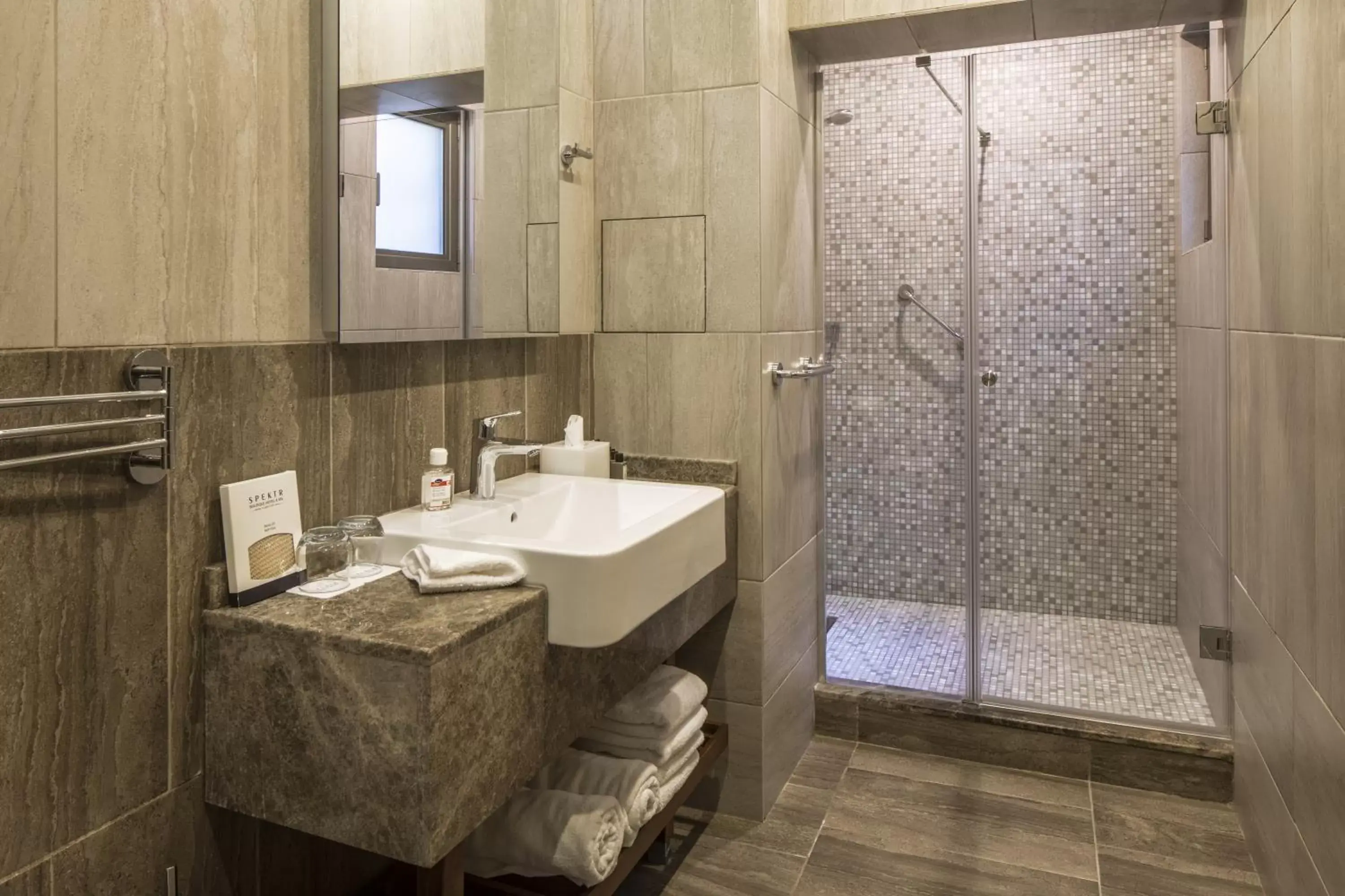 Shower, Bathroom in Spektr Boutique Hotel & Spa