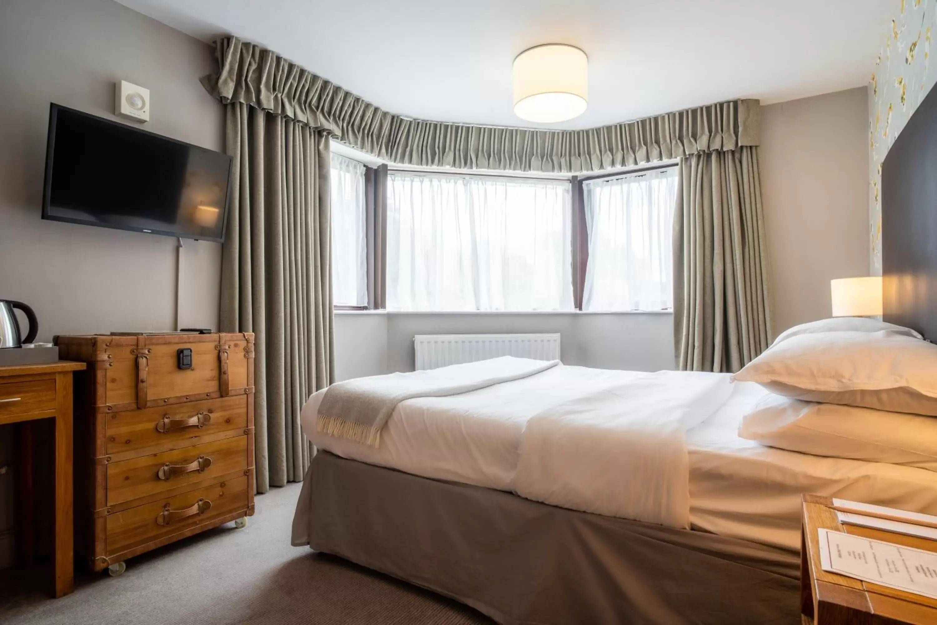 Bedroom, Bed in Stonehouse Court Hotel - A Bespoke Hotel