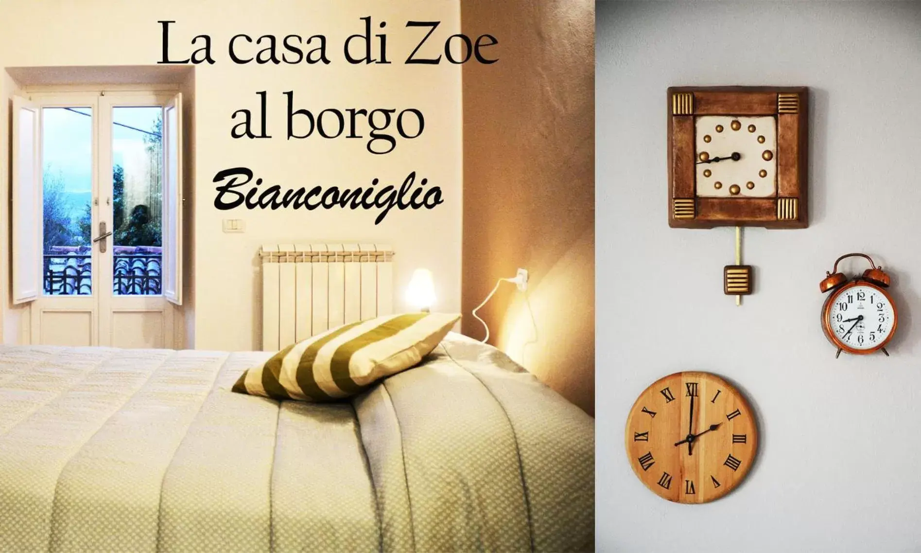 Photo of the whole room, Bed in La Casa di Zoe al borgo