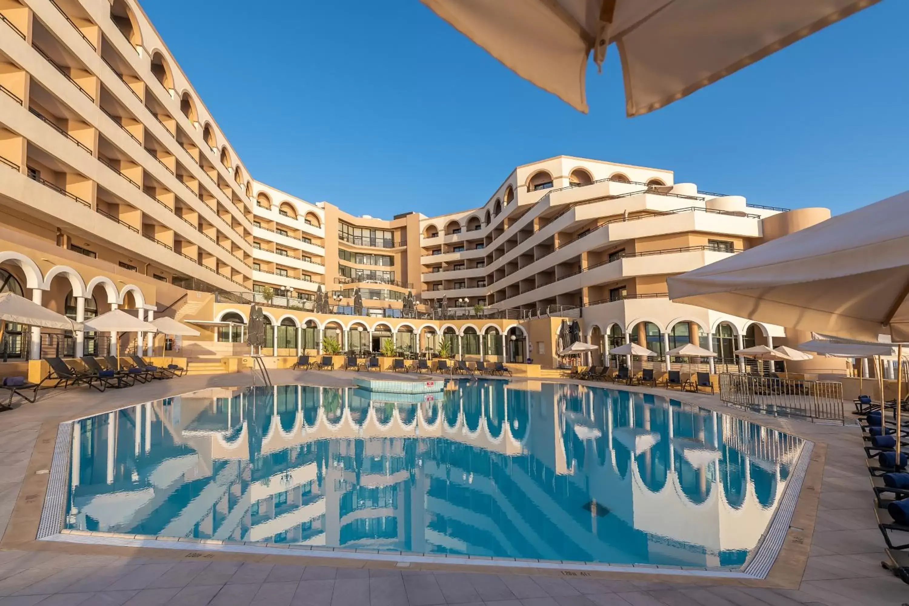 Property building, Swimming Pool in Radisson Blu Resort, Malta St. Julian's