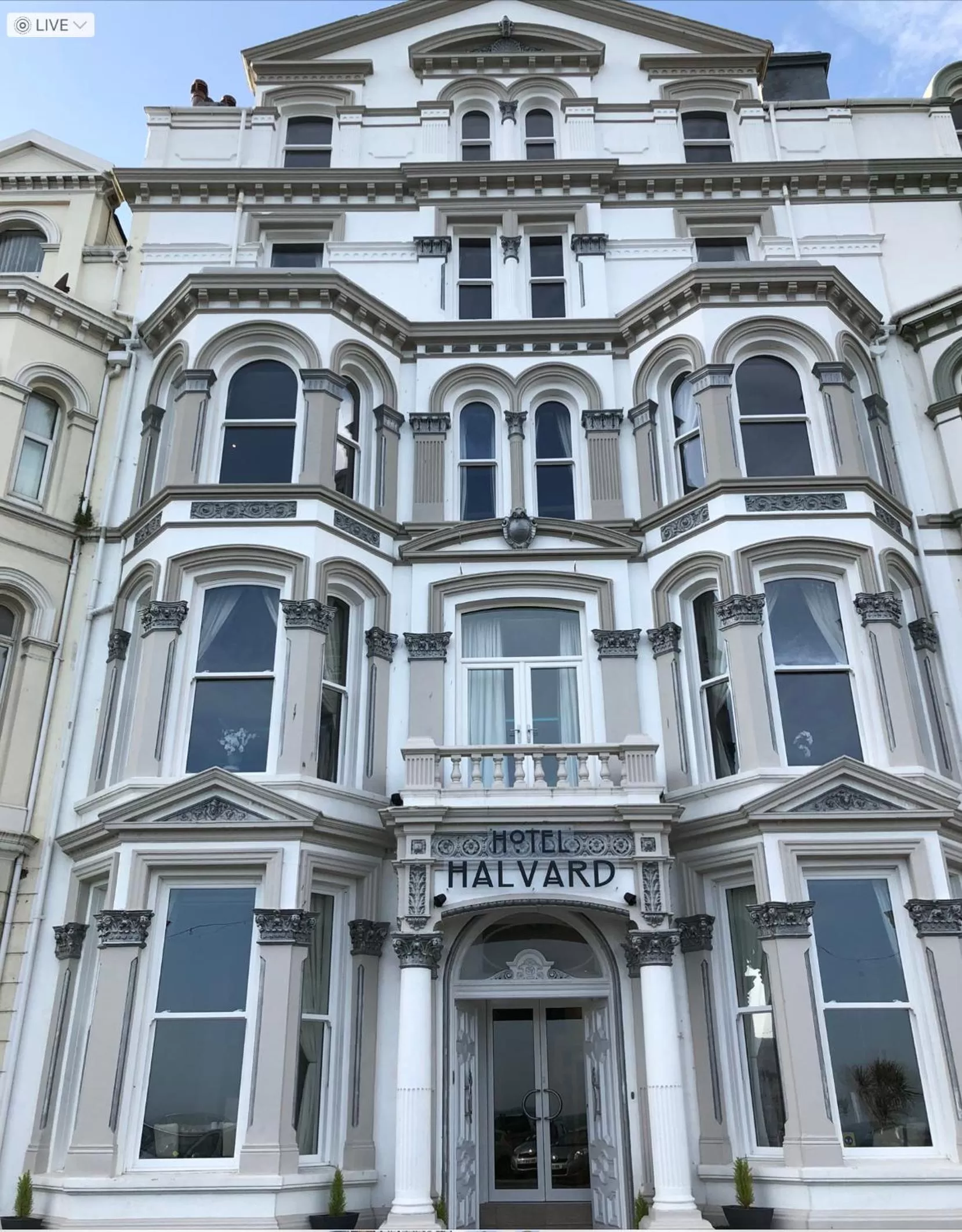 Property building in Halvard Hotel