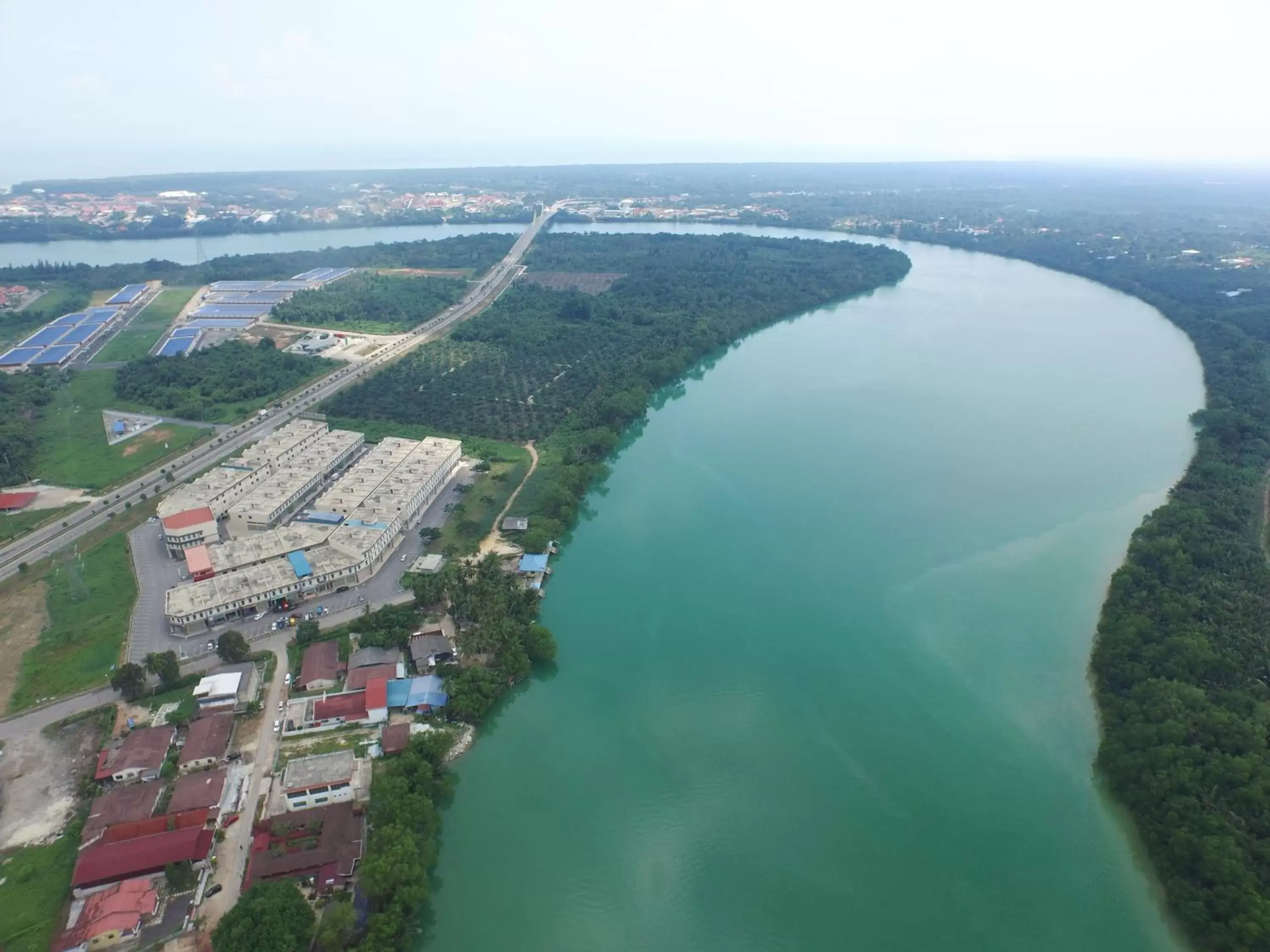 Bird's eye view, Bird's-eye View in Sabak Awor Resort