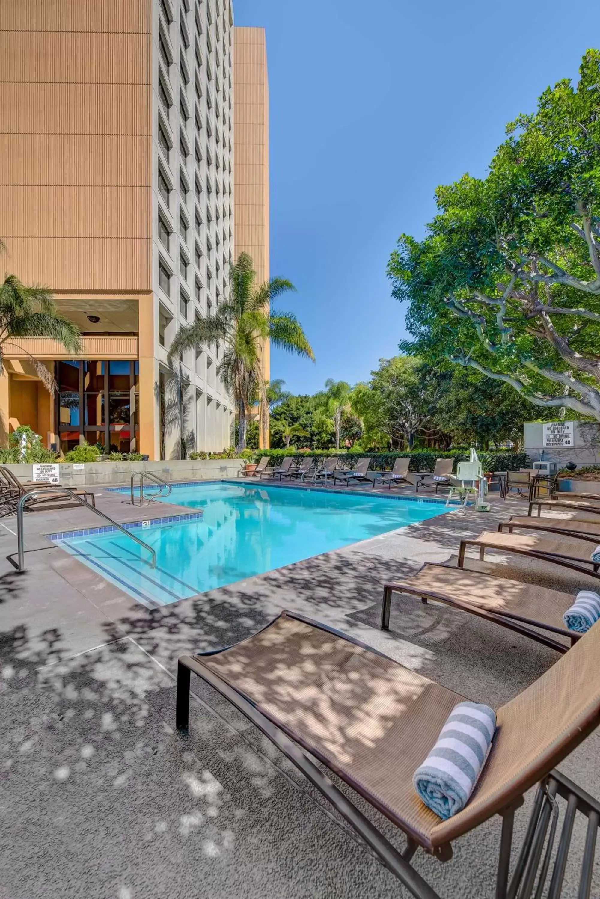 Pool view, Swimming Pool in Hotel Fera Anaheim, a DoubleTree by Hilton Hotel