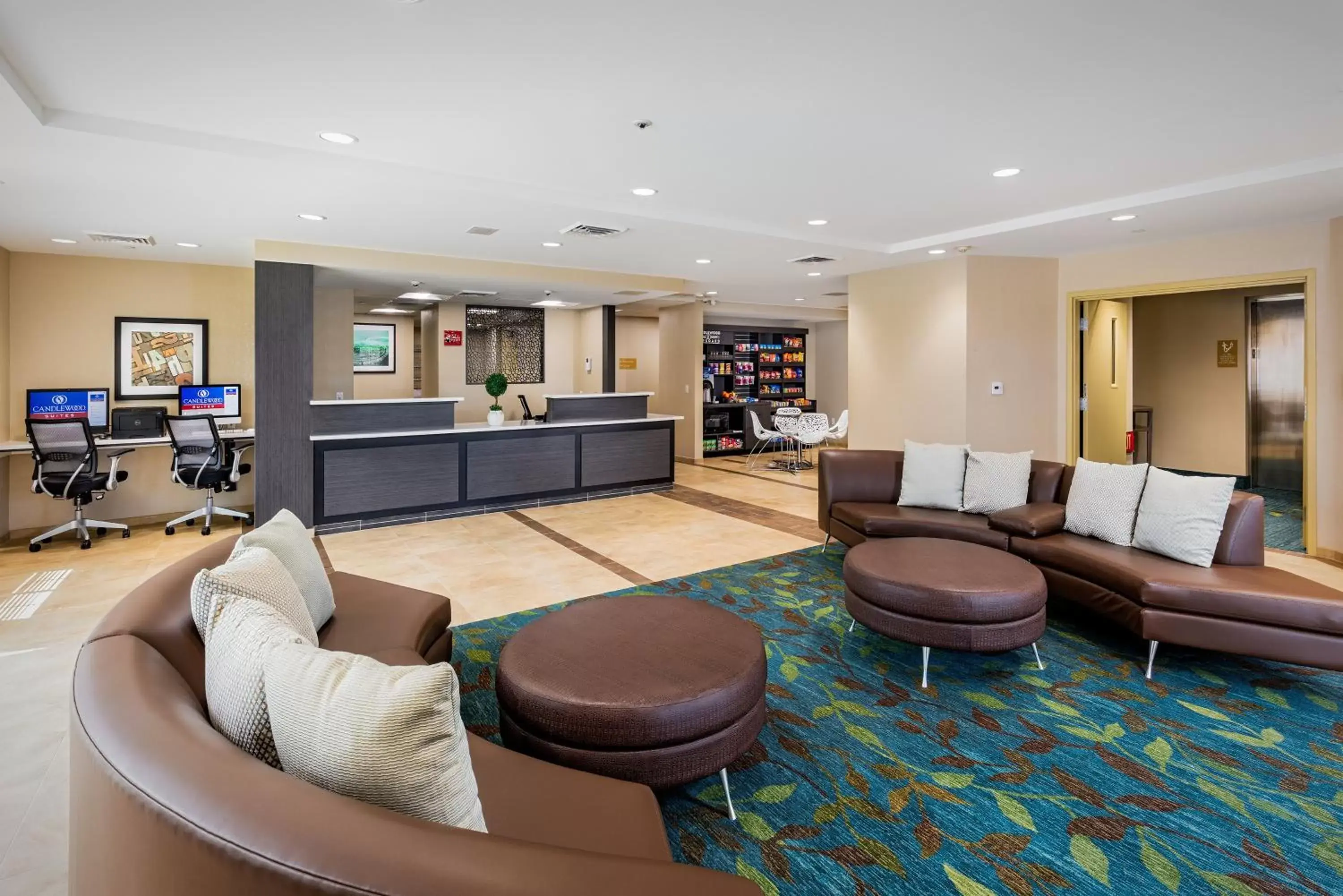 Property building, Seating Area in Candlewood Suites Anaheim - Resort Area, an IHG Hotel