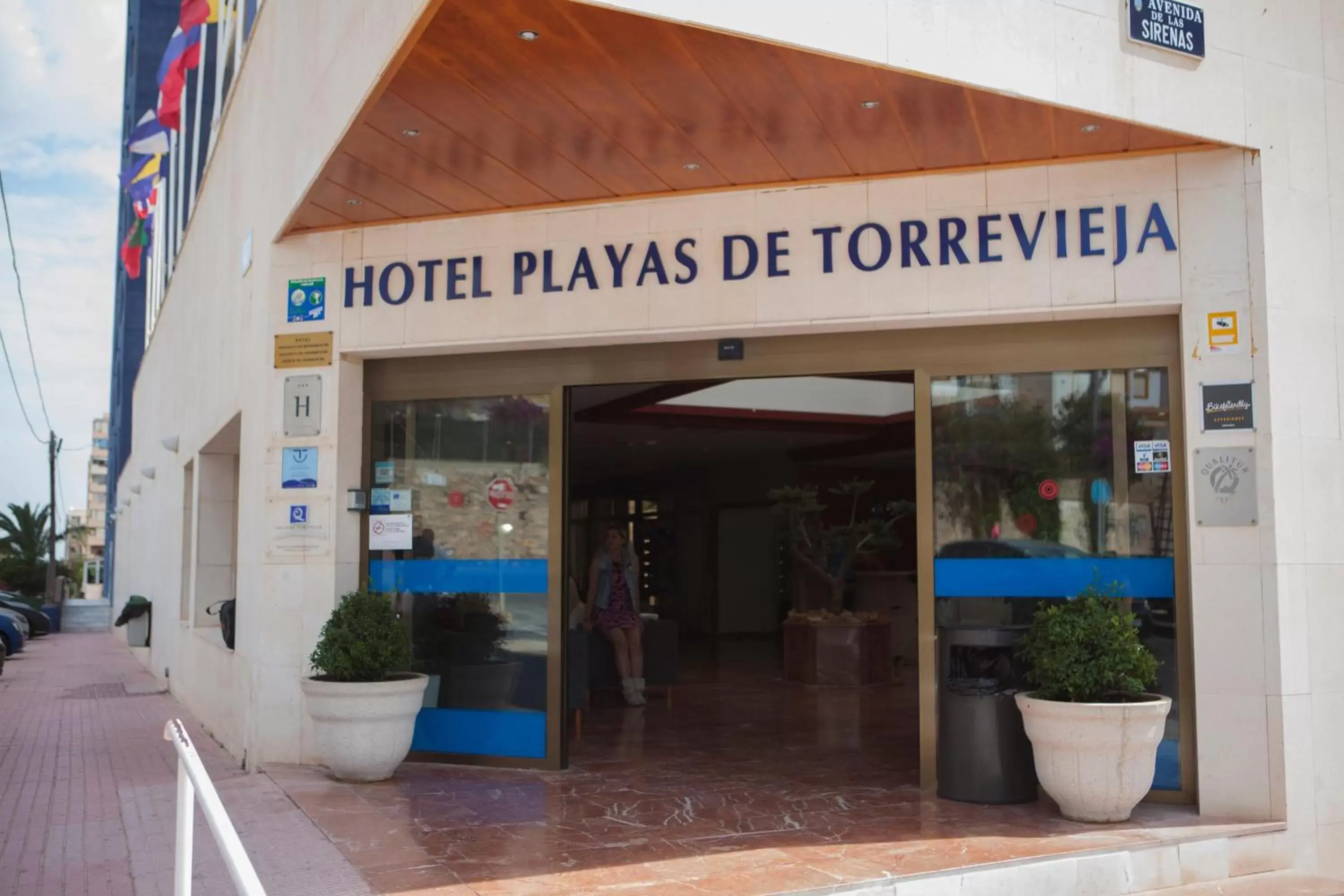 Property building in Hotel Playas de Torrevieja Property building in Hotel Playas de Torrevieja