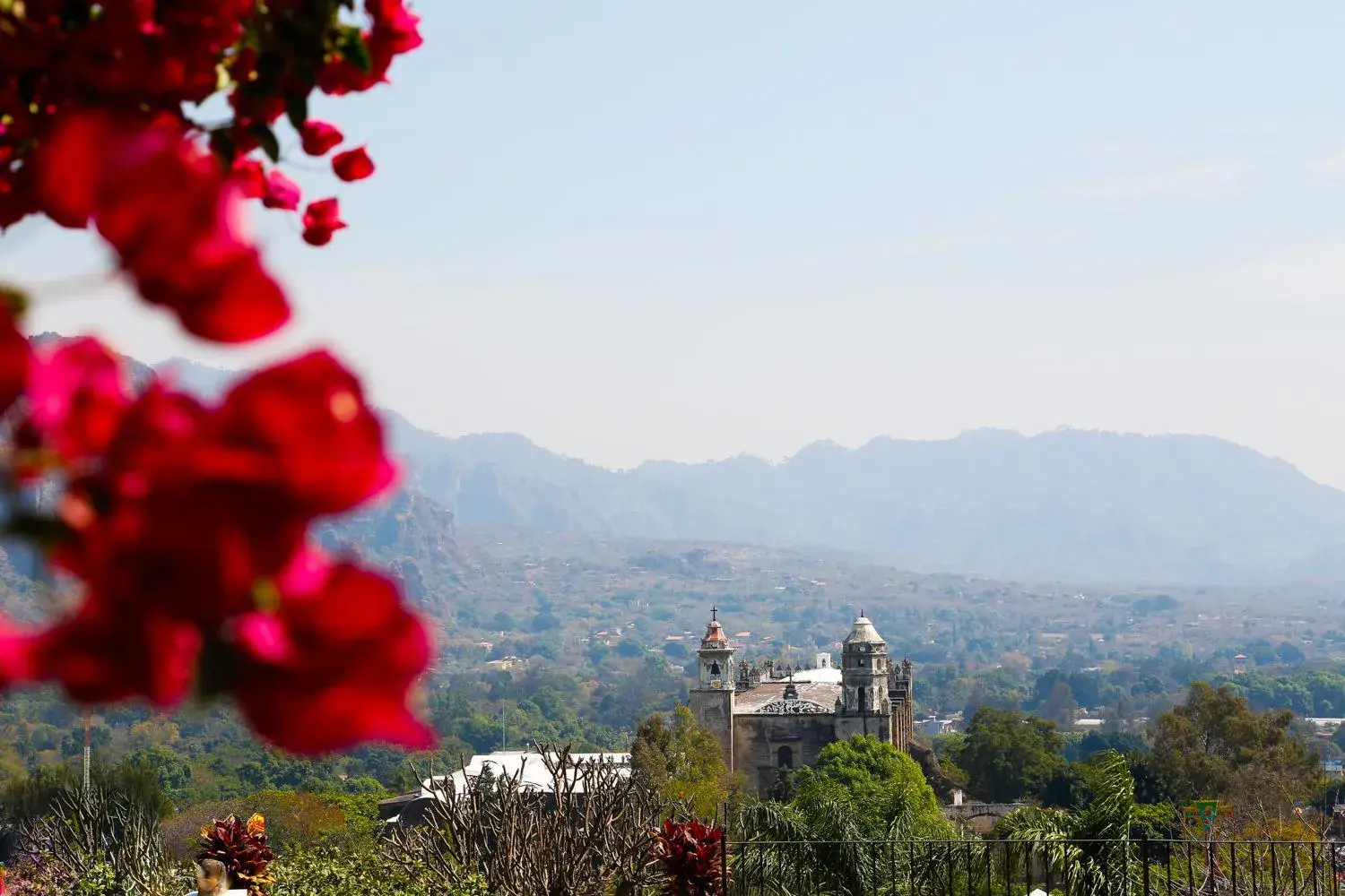 Landmark view, Mountain View in Posada del Tepozteco