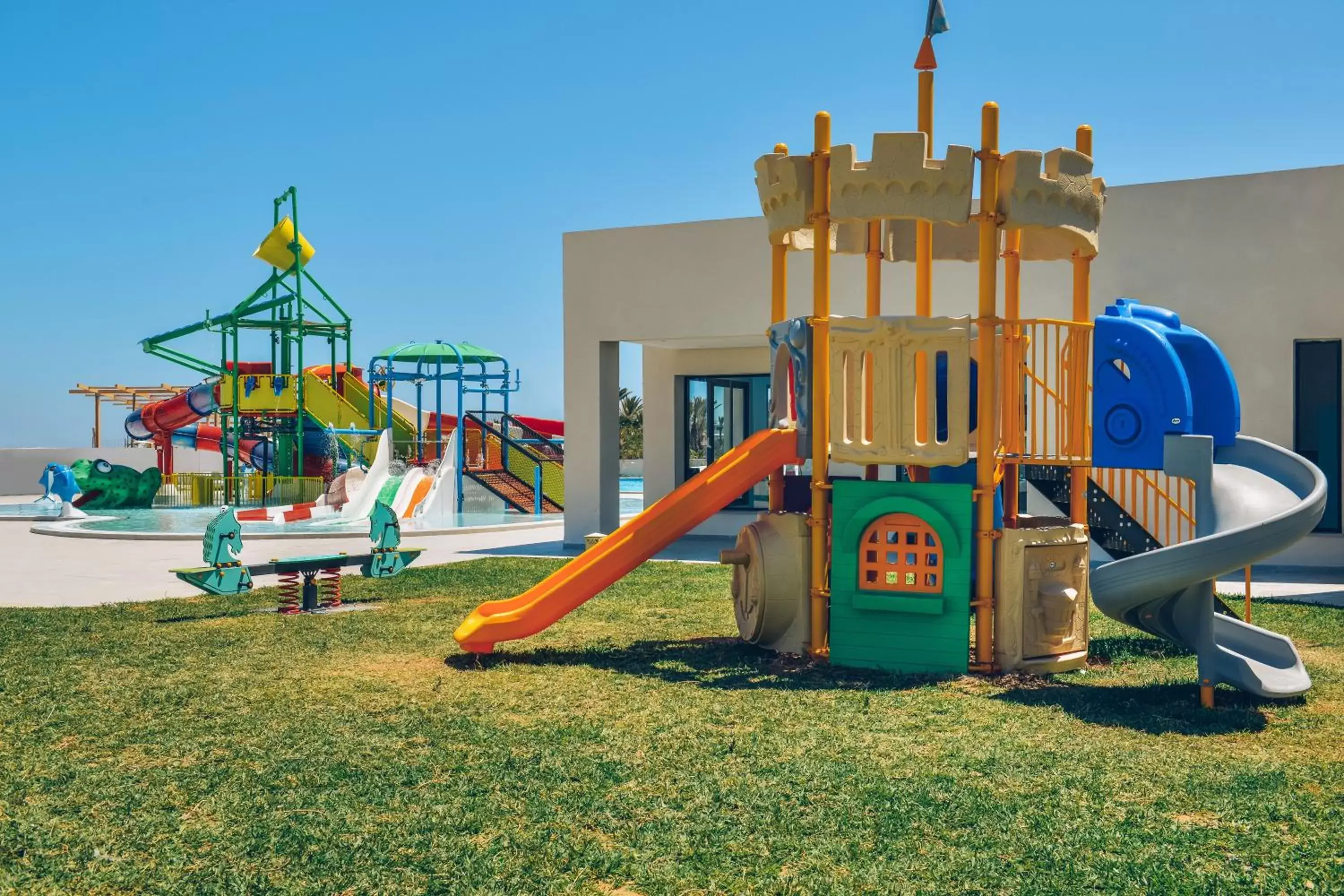 Children play ground, Children's Play Area in Iberostar Selection Kuriat Palace