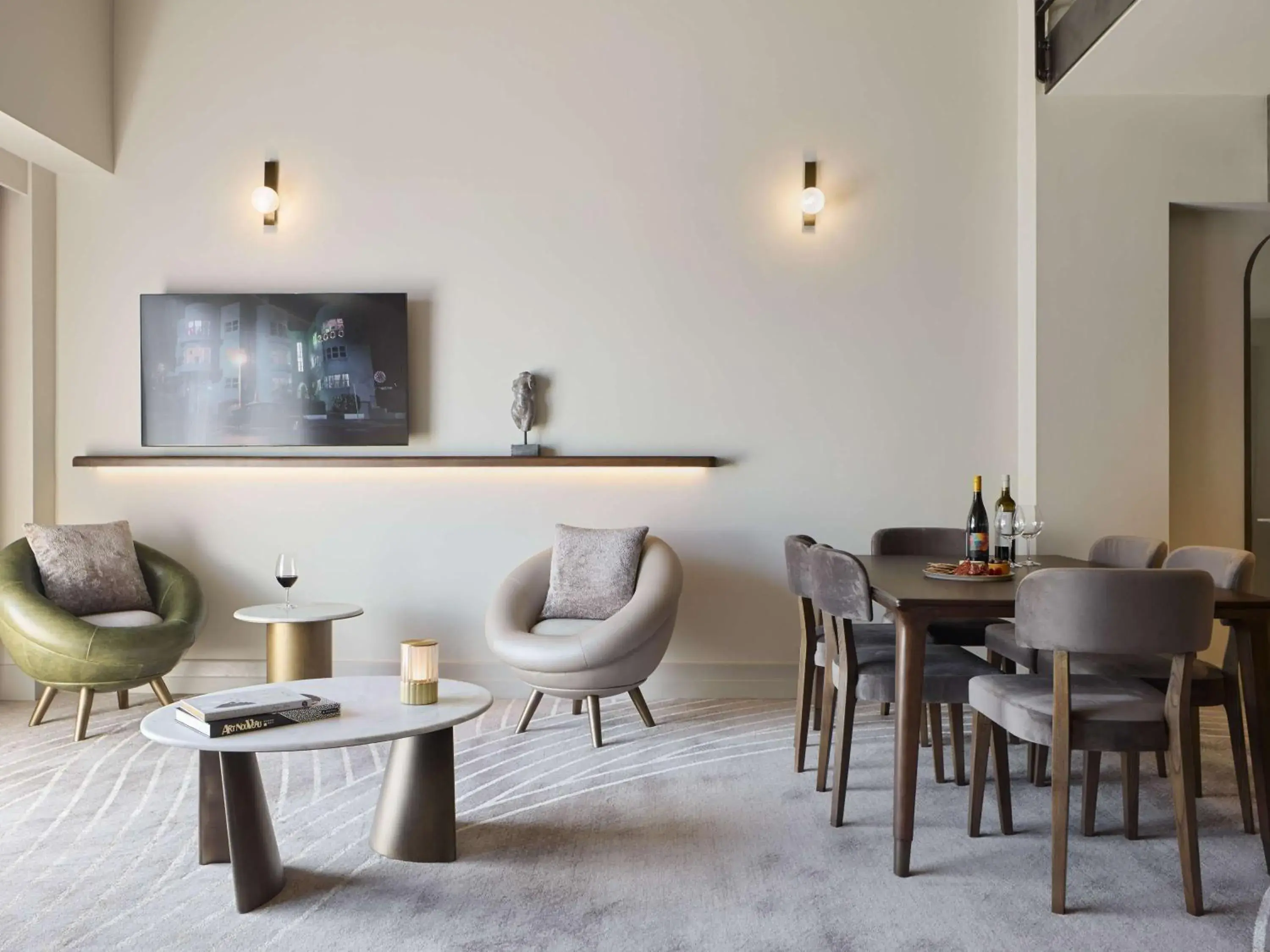 Bedroom, Dining Area in The Playford Adelaide - MGallery by Sofitel