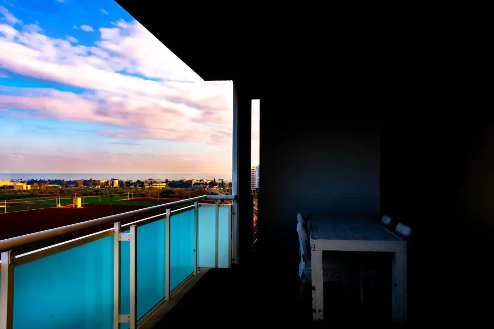 Balcony/Terrace, Pool View in B&B AIRPORT BARI DELUXE28