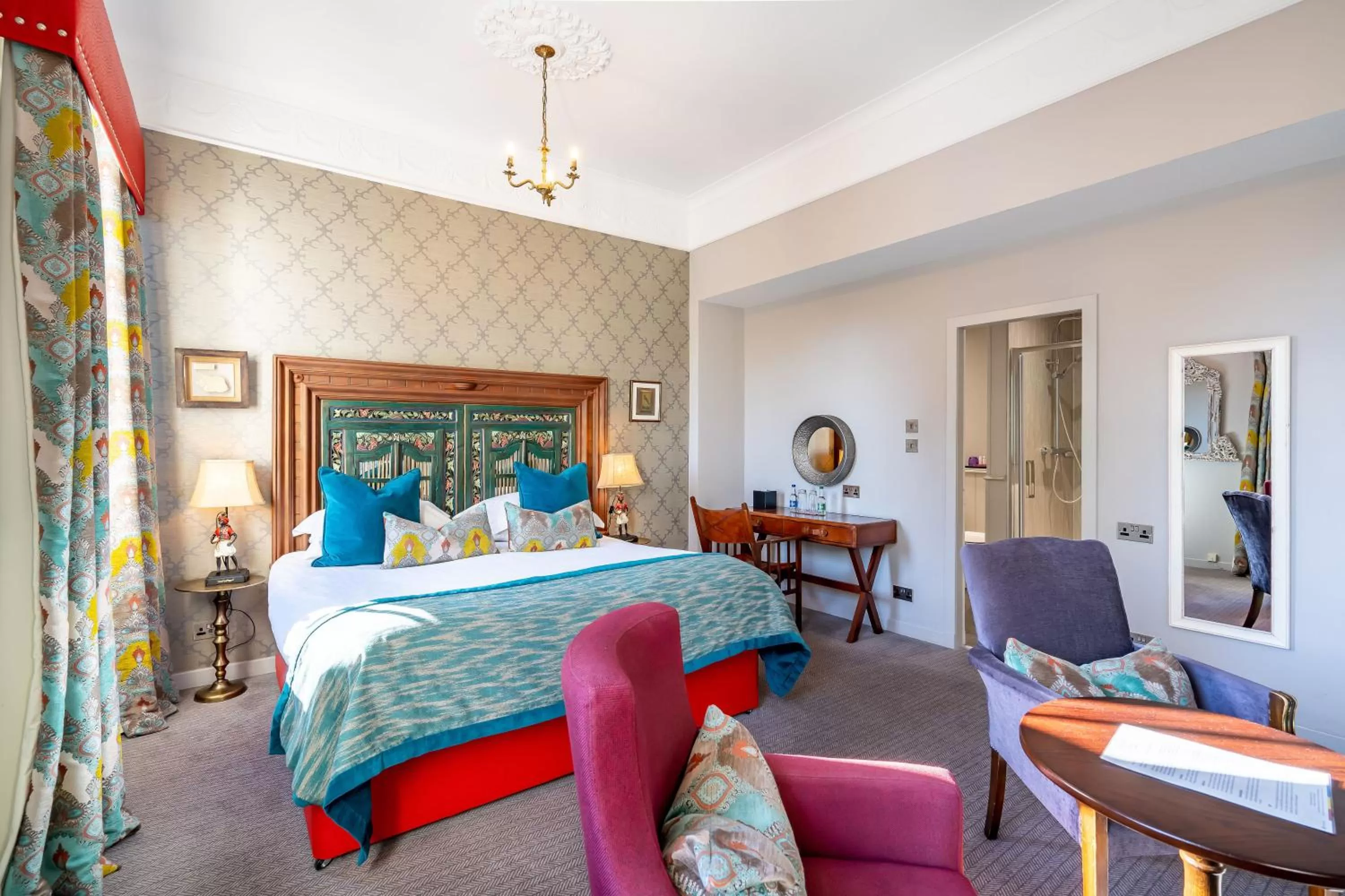 Photo of the whole room, Bed in Banchory Lodge Hotel