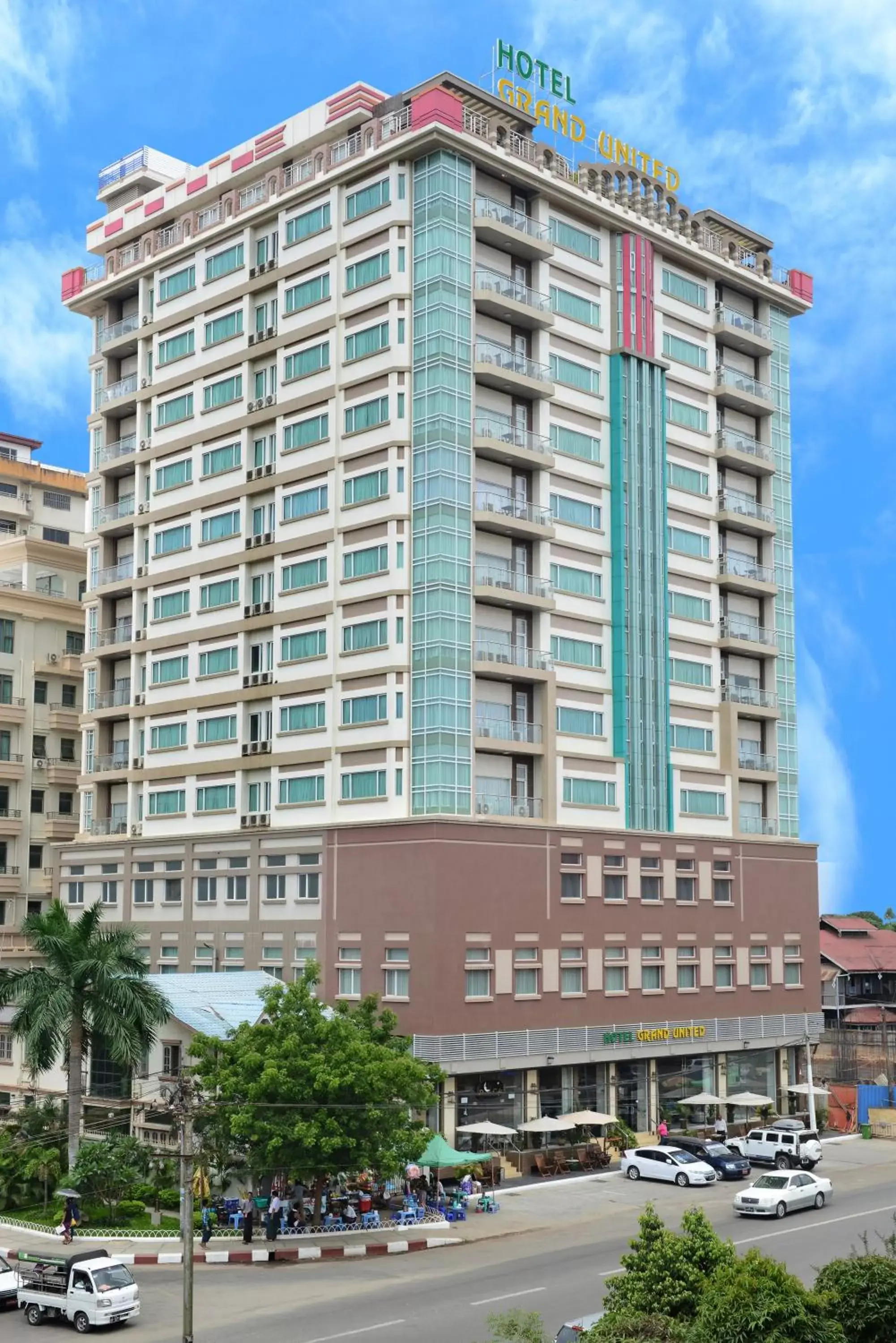 Facade/entrance, Property Building in Hotel Grand United - Ahlone Branch