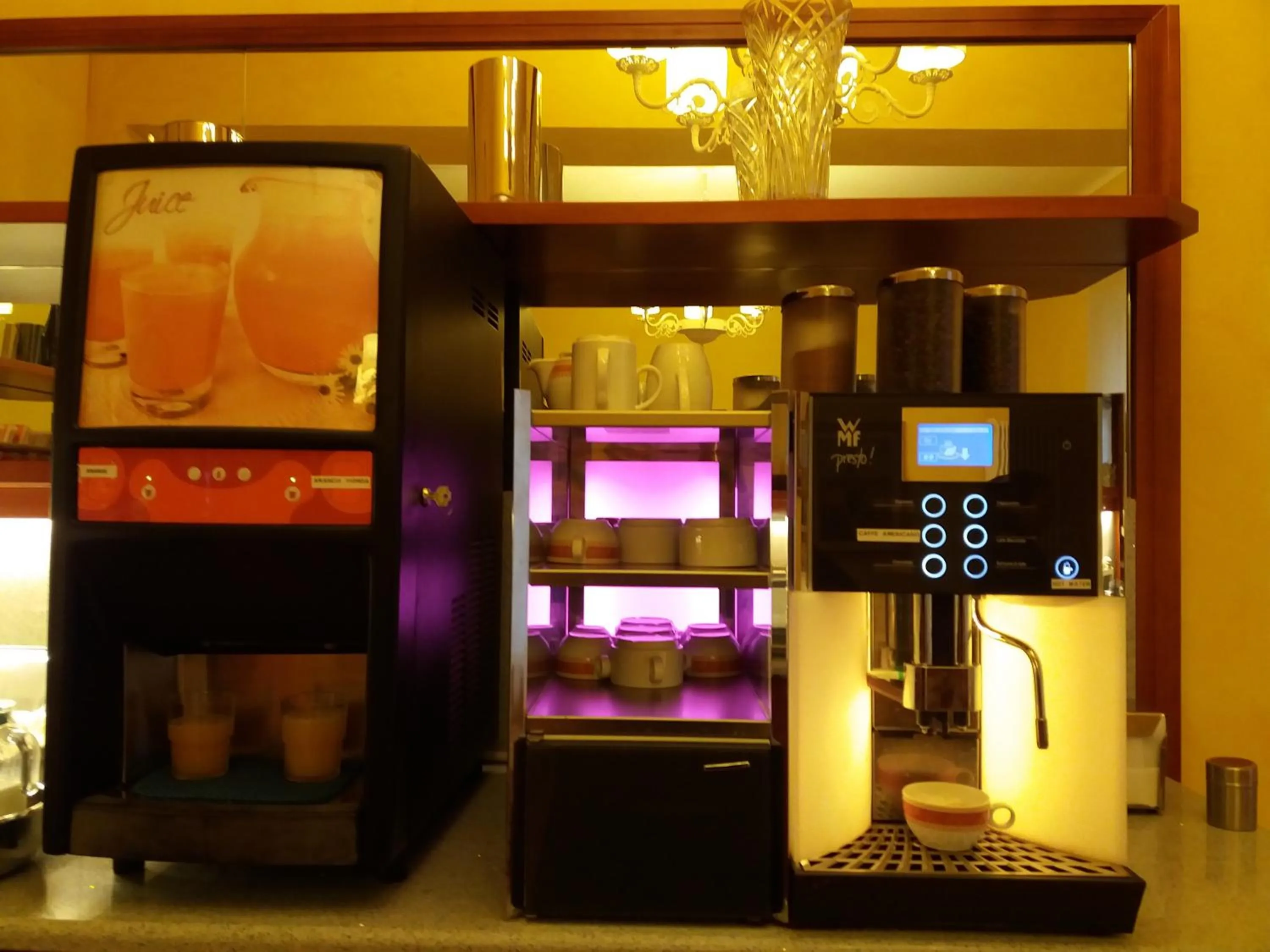 Non alcoholic drinks in Hotel Boston