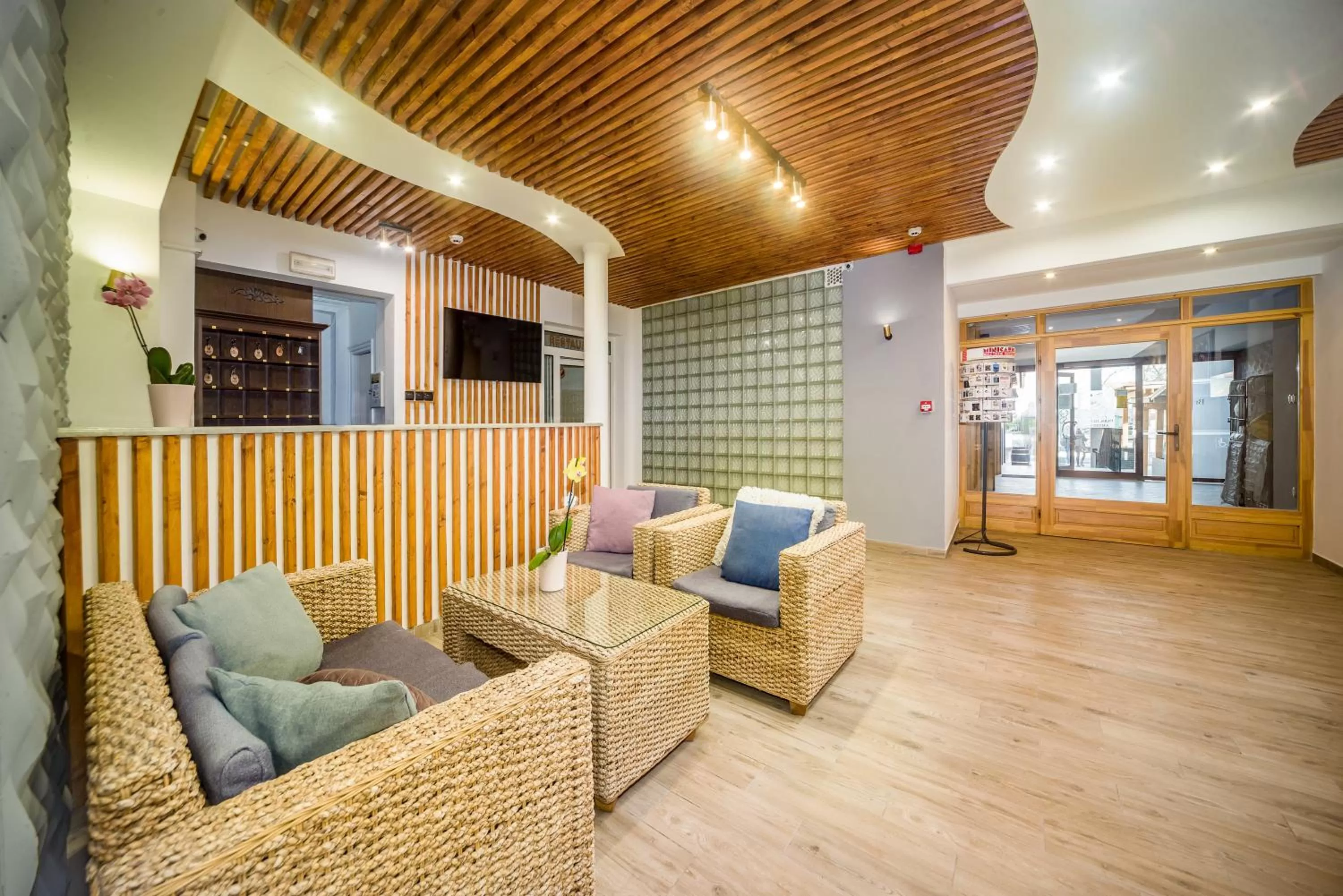 Lobby or reception in Park Hotel Ambrózia