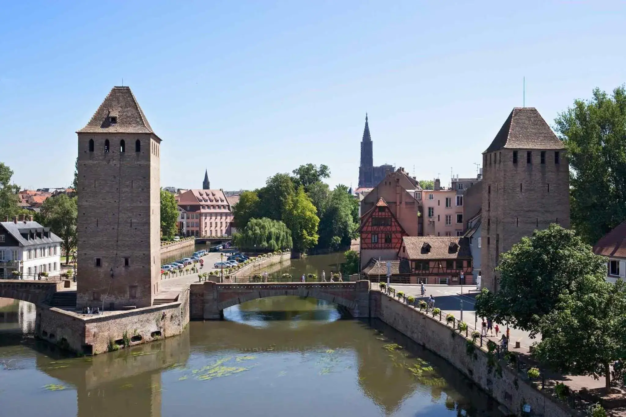 River view in ibis Styles Strasbourg Avenue du Rhin