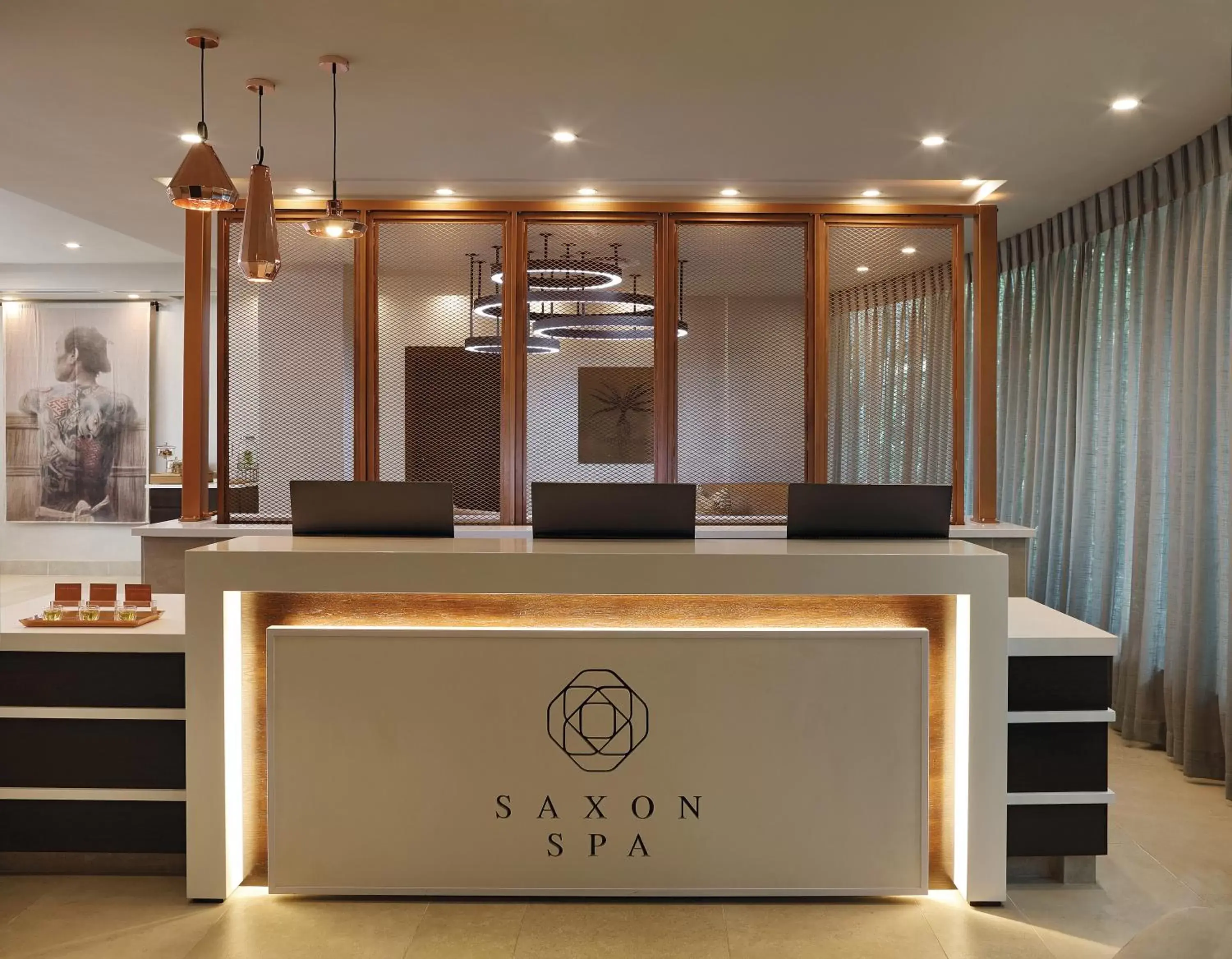 Spa and wellness centre/facilities, Lobby/Reception in Saxon Hotel, Villas & Spa