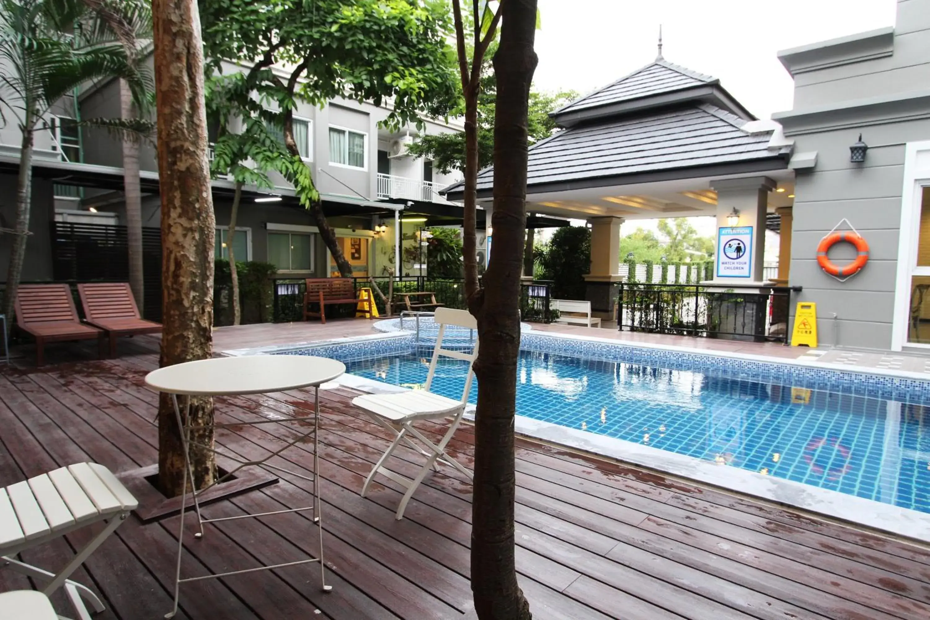 Area and facilities, Swimming Pool in At Residence Suvarnabhumi Hotel - SHA Extra Plus