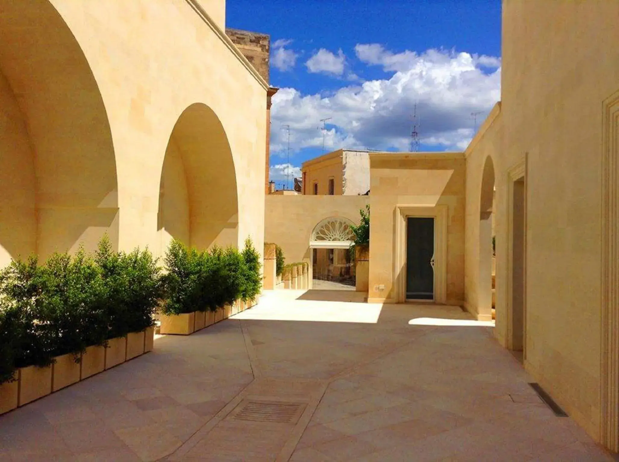 Facade/entrance in La Fiermontina - luxury home hotel