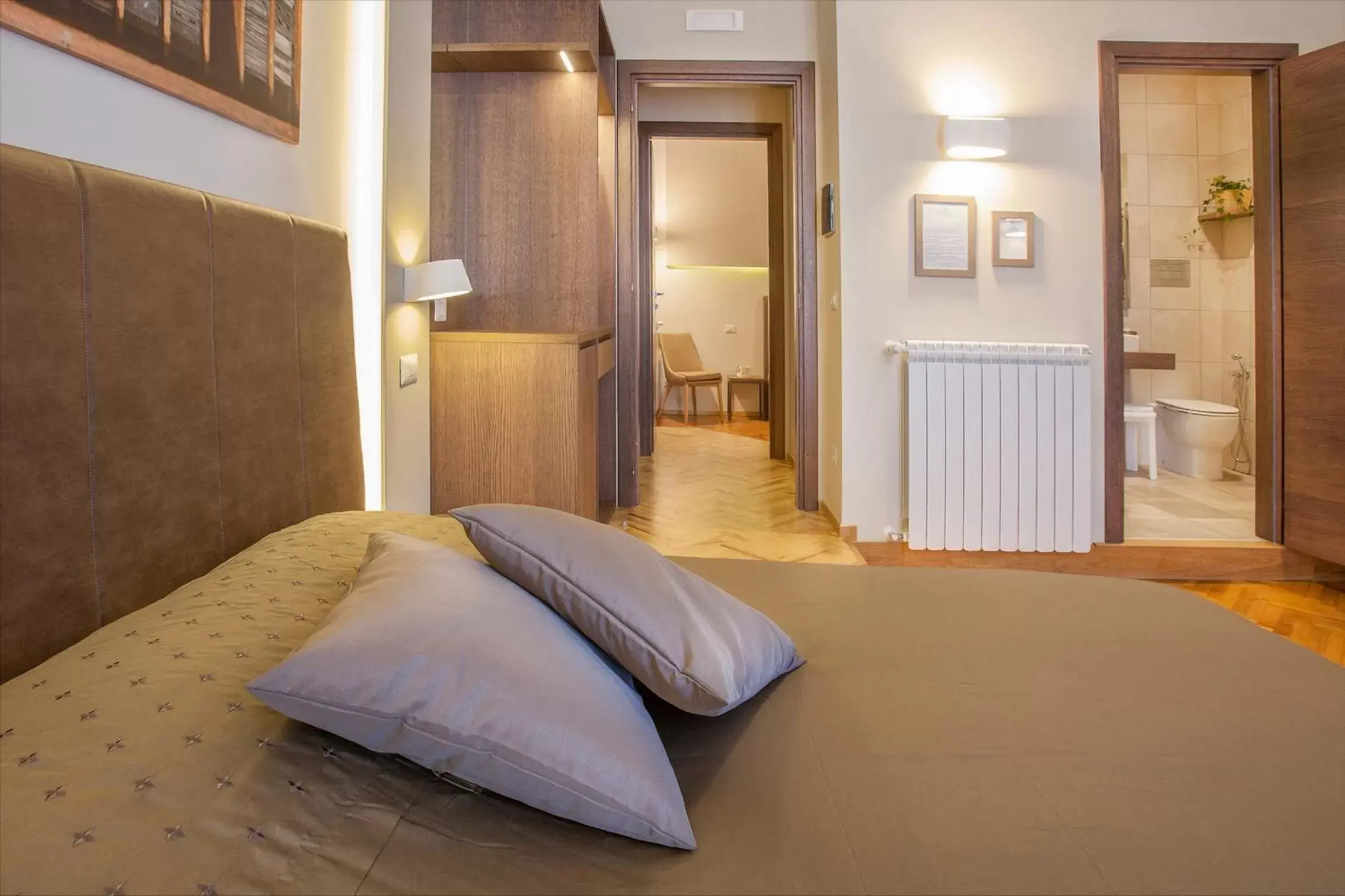 Bedroom, Bed in B&B Palazzo Depretis