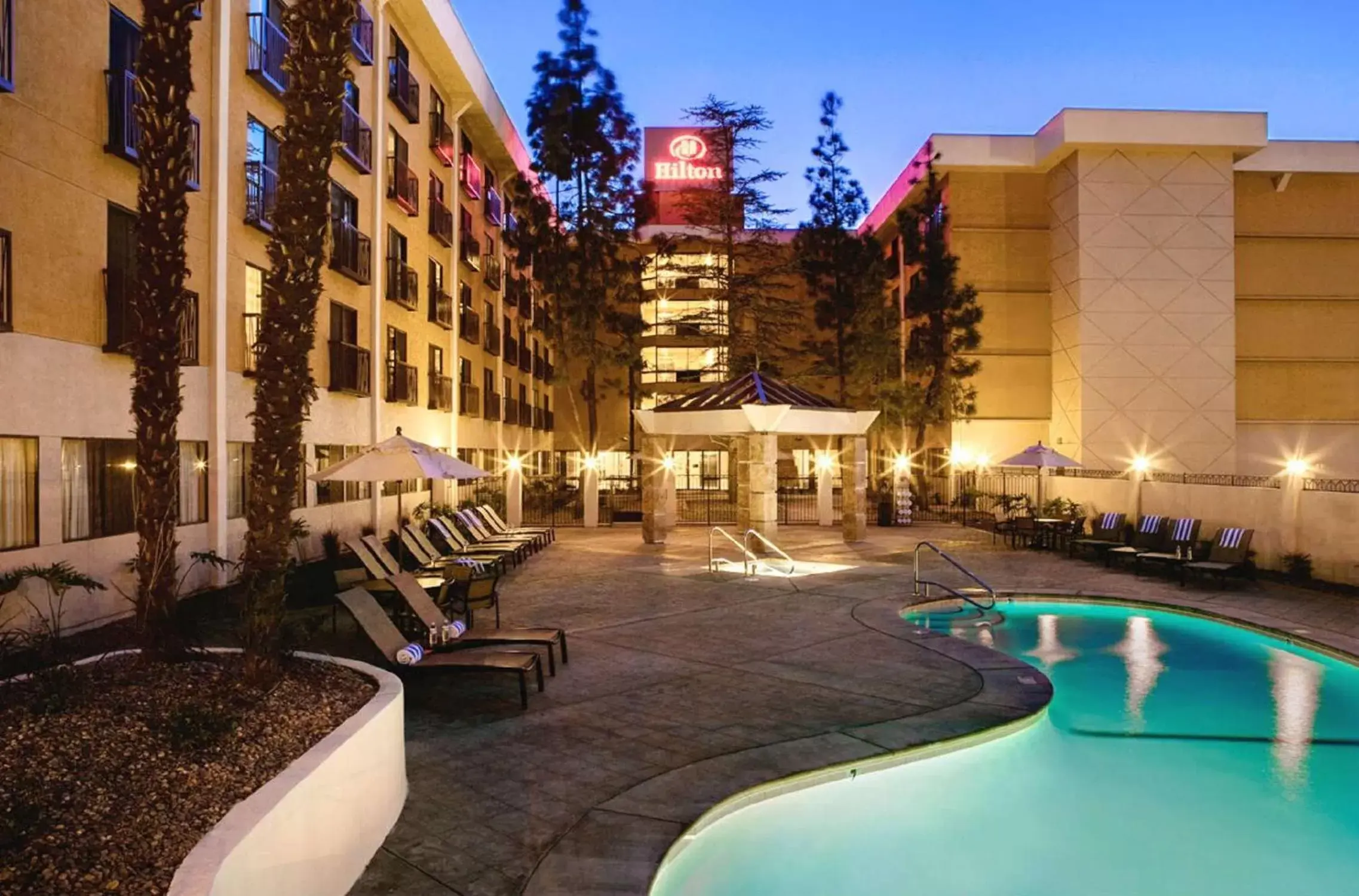 Pool view, Swimming Pool in Hilton Stockton