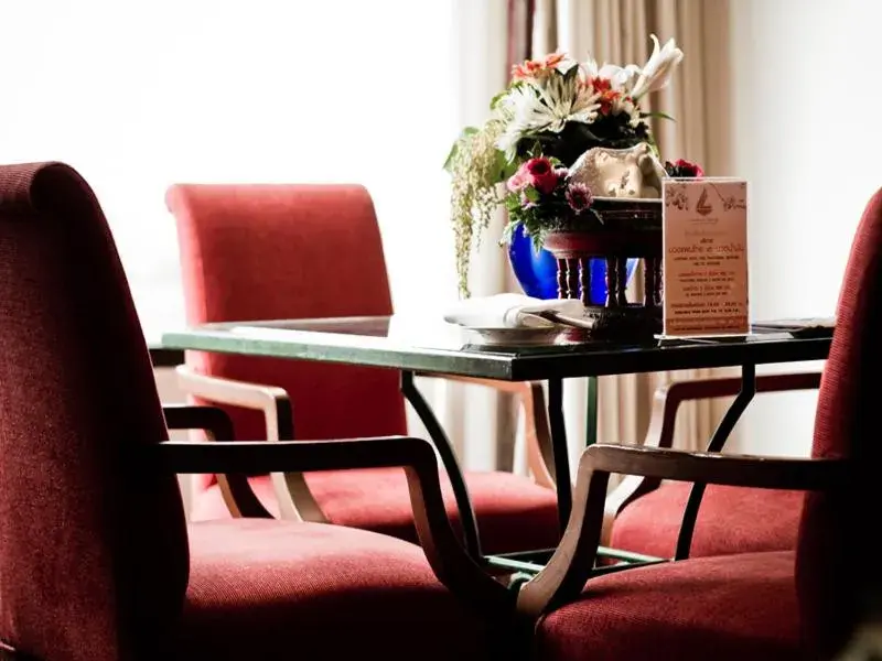 Dining area in Laithong Hotel