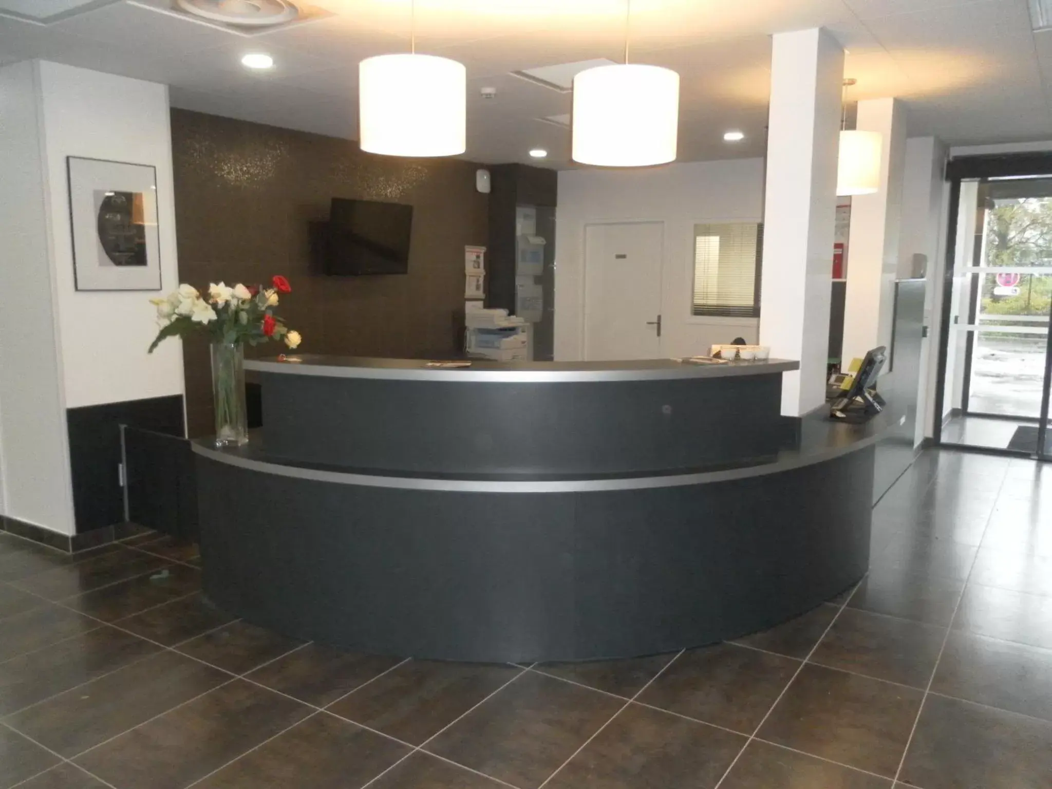Lobby or reception, Lobby/Reception in All Suites Appart Hôtel Aéroport Paris Orly – Rungis