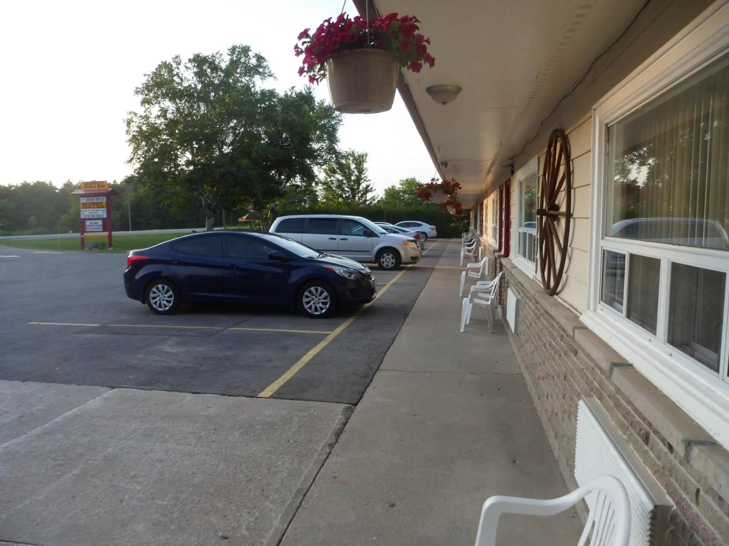 Property building in The Silver Birch Motel