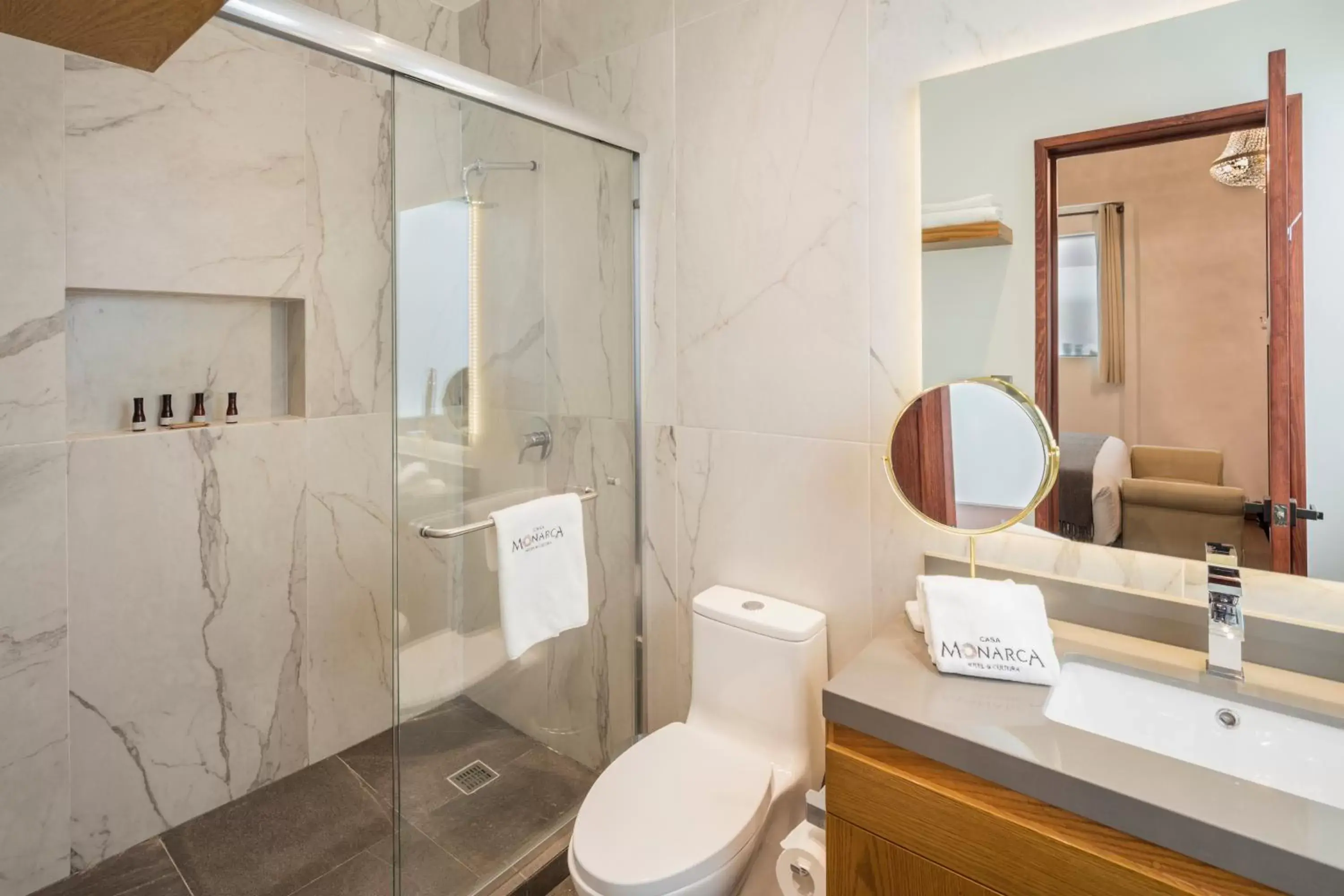 Bathroom in Hotel Casa Monarca