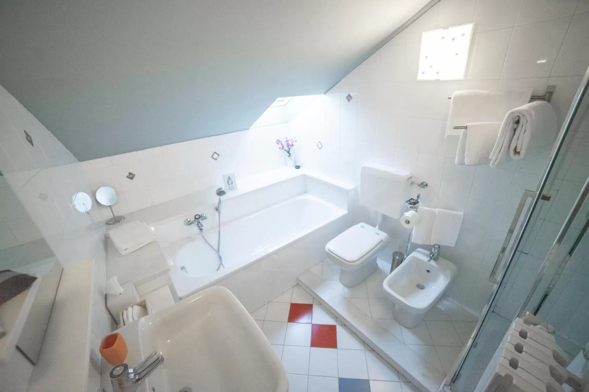 Shower, Bathroom in Casa Agnese