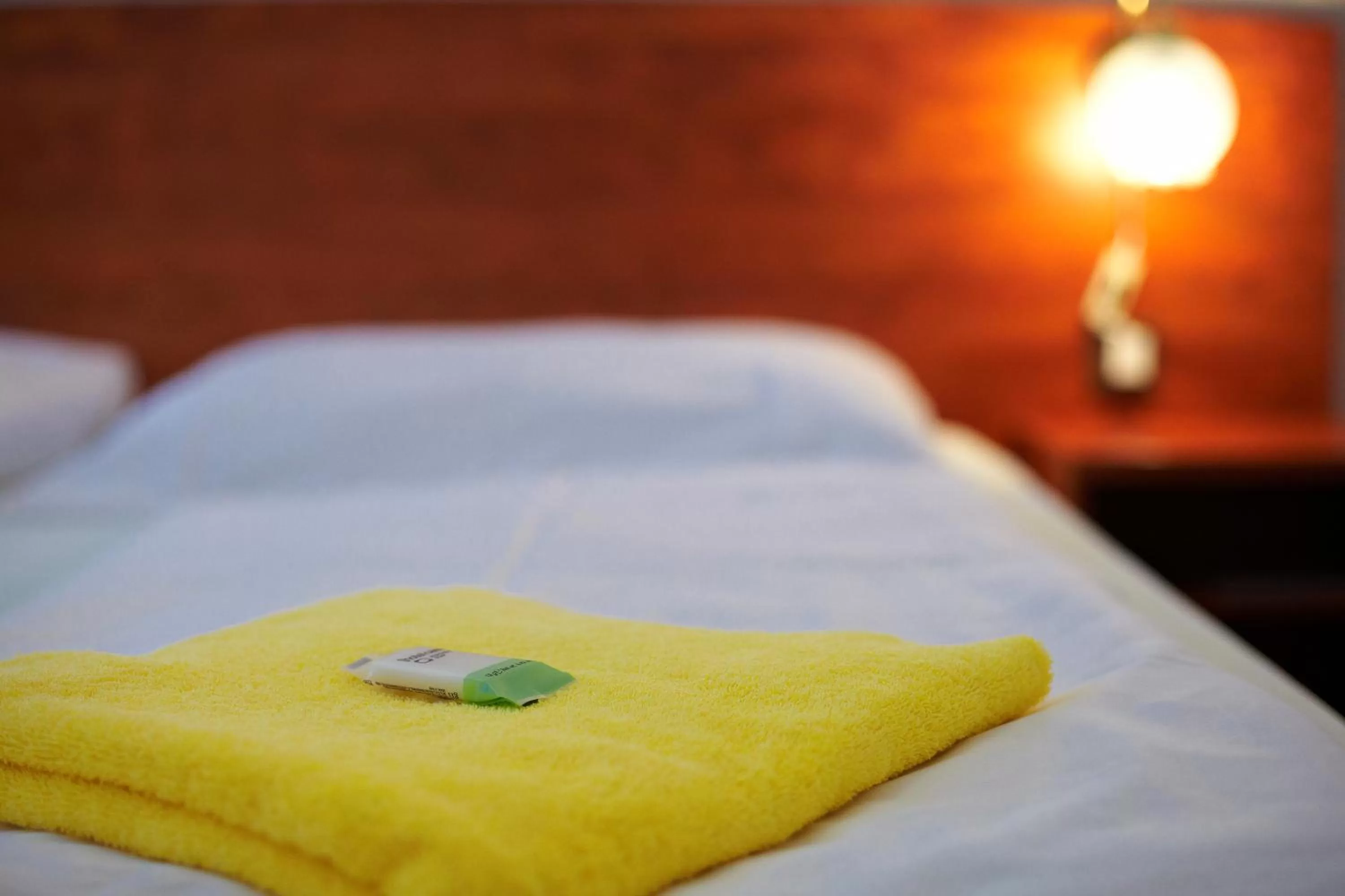 Bed in Wellness Hotel Central