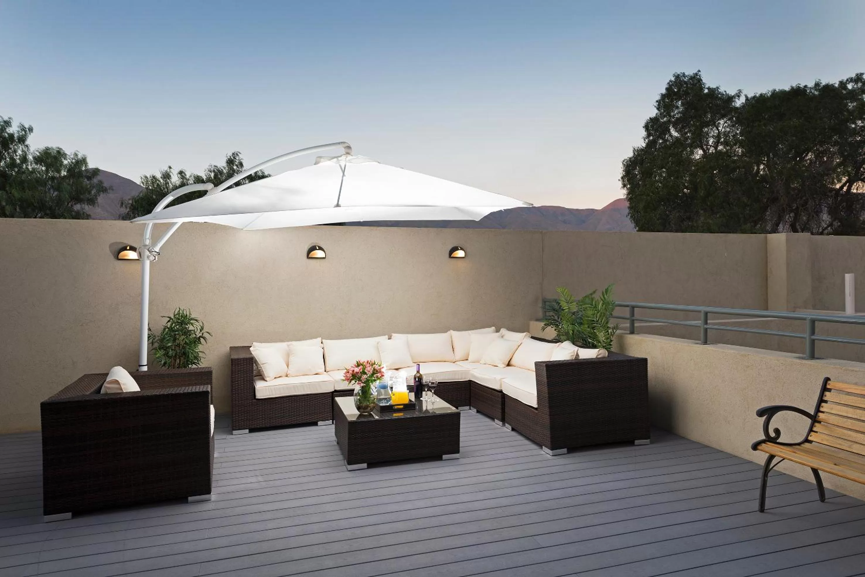 Balcony/Terrace in Hotel Atacama Suites