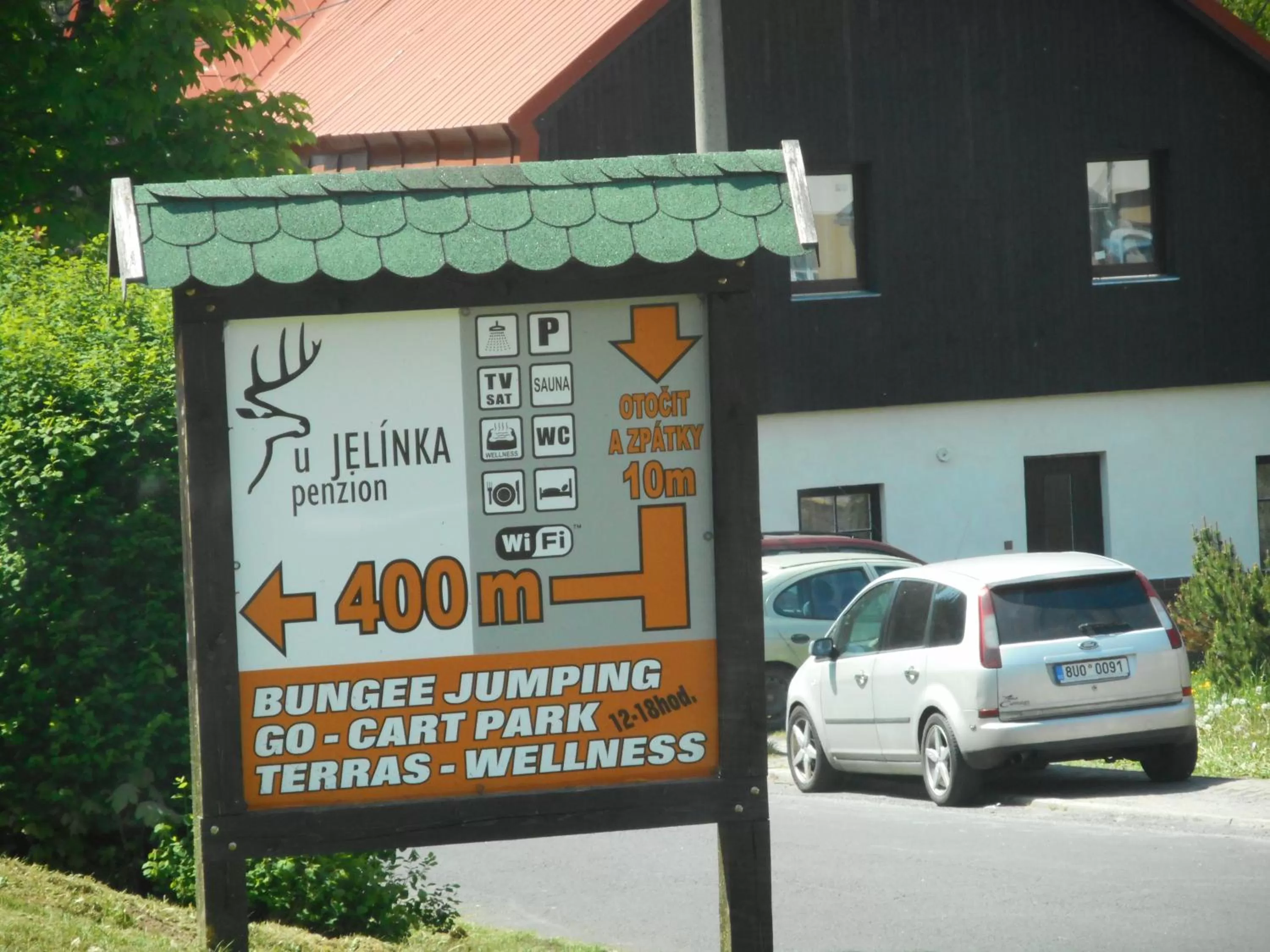 Property logo or sign in Pension U Jelinka