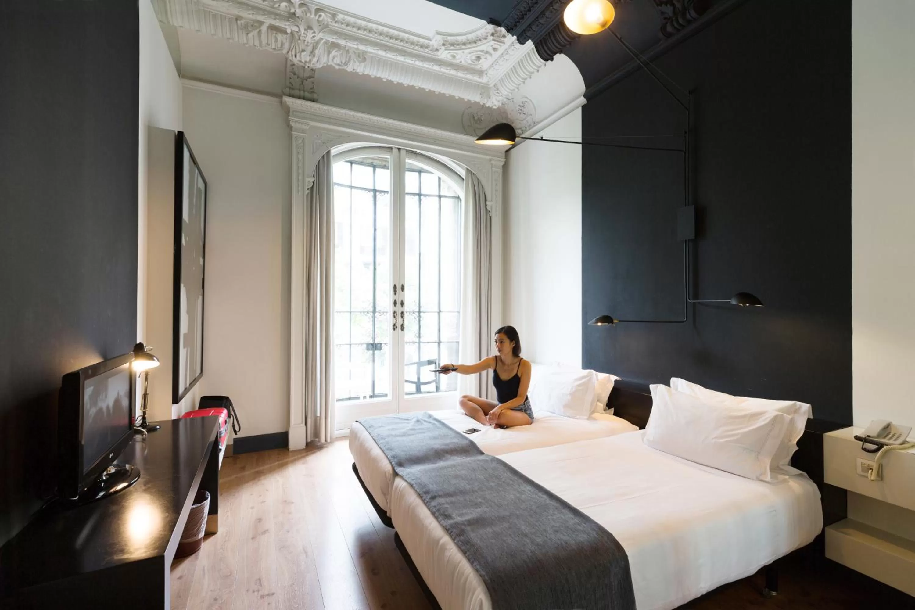 Bed in Praktik Rambla