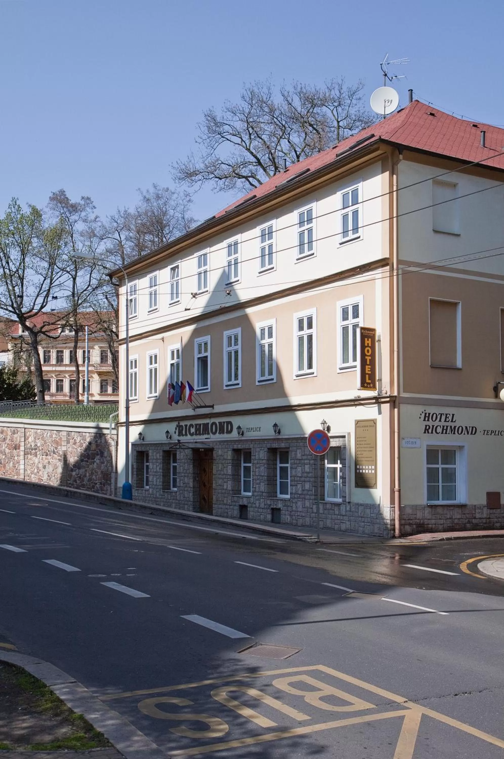 Street view in Hotel Richmond Teplice