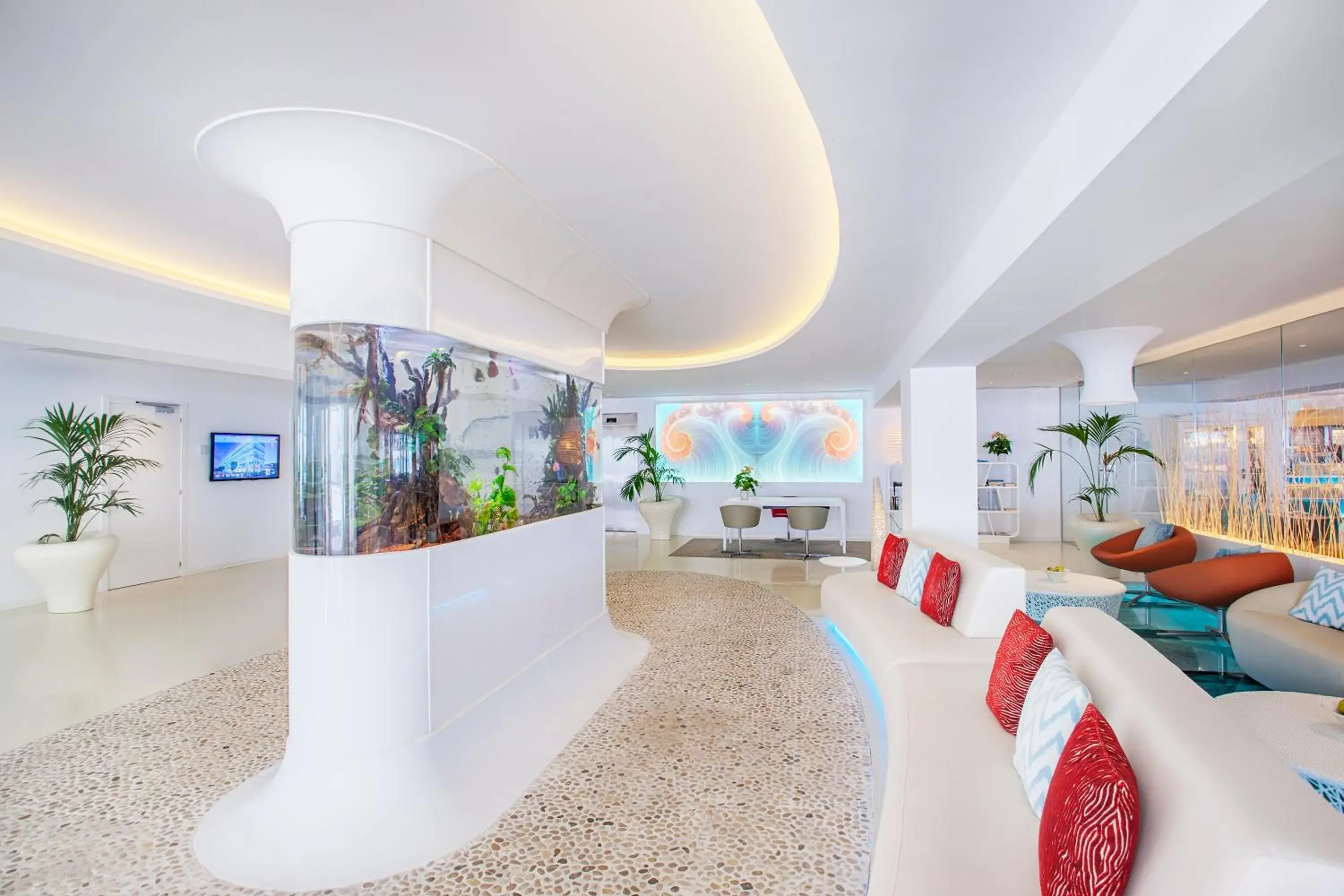 Lobby or reception, Lobby/Reception in The Sea Hotel by Grupotel - Adults Only