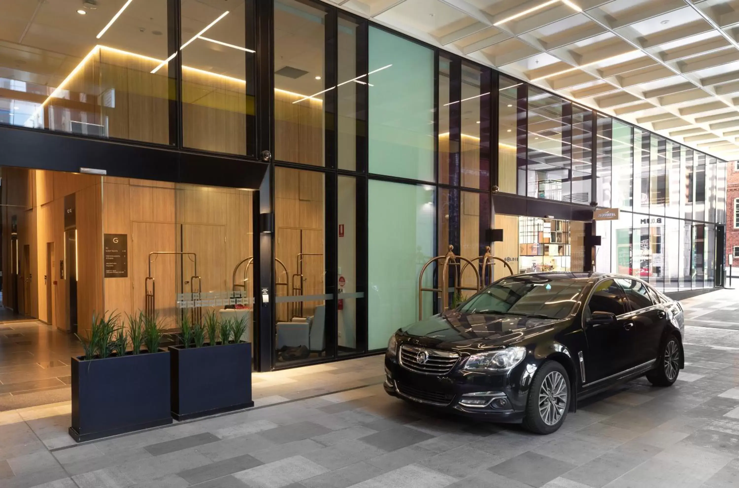 Facade/entrance in Novotel Melbourne Central