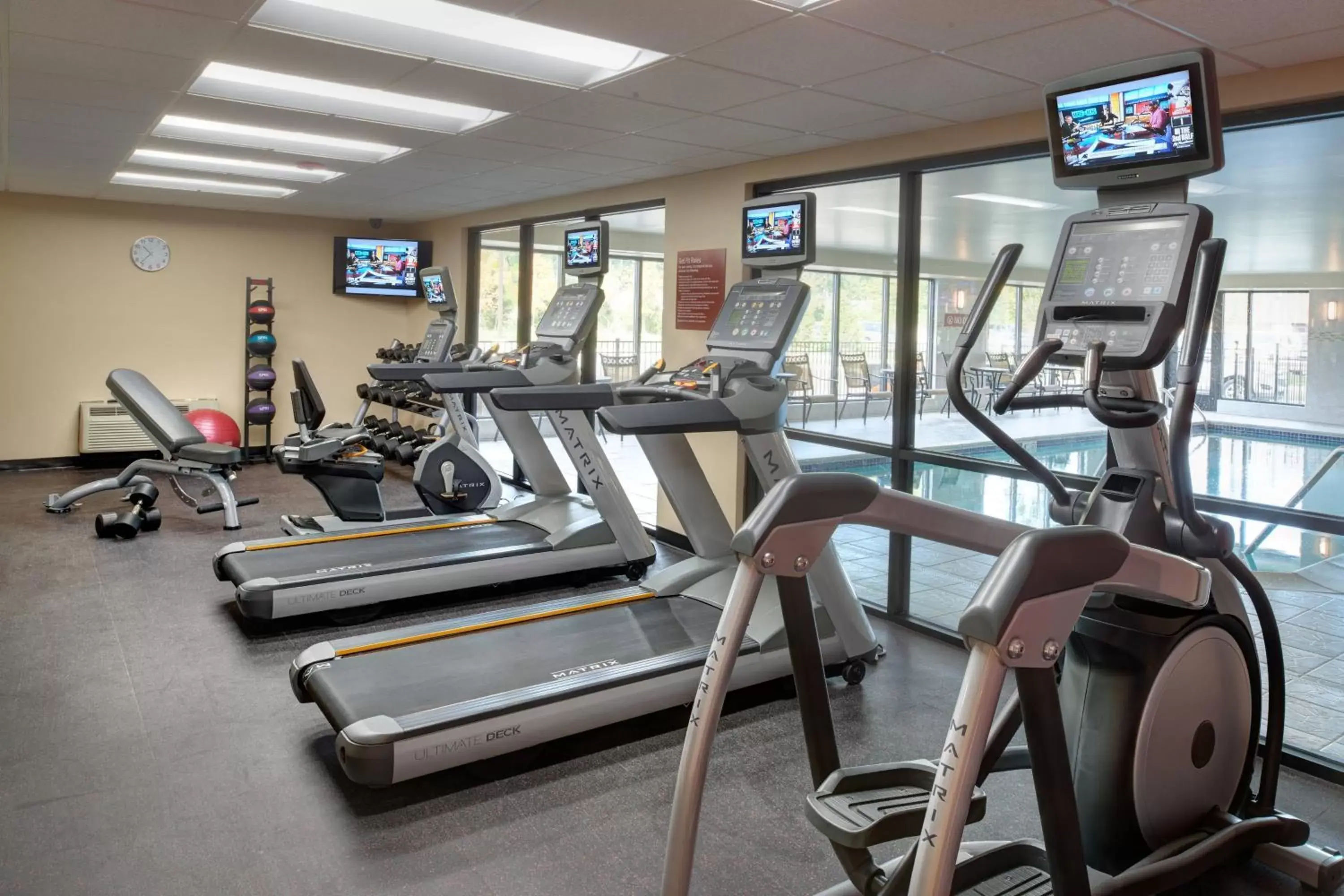 Fitness centre/facilities, Fitness Center/Facilities in TownePlace Suites by Marriott Detroit Troy
