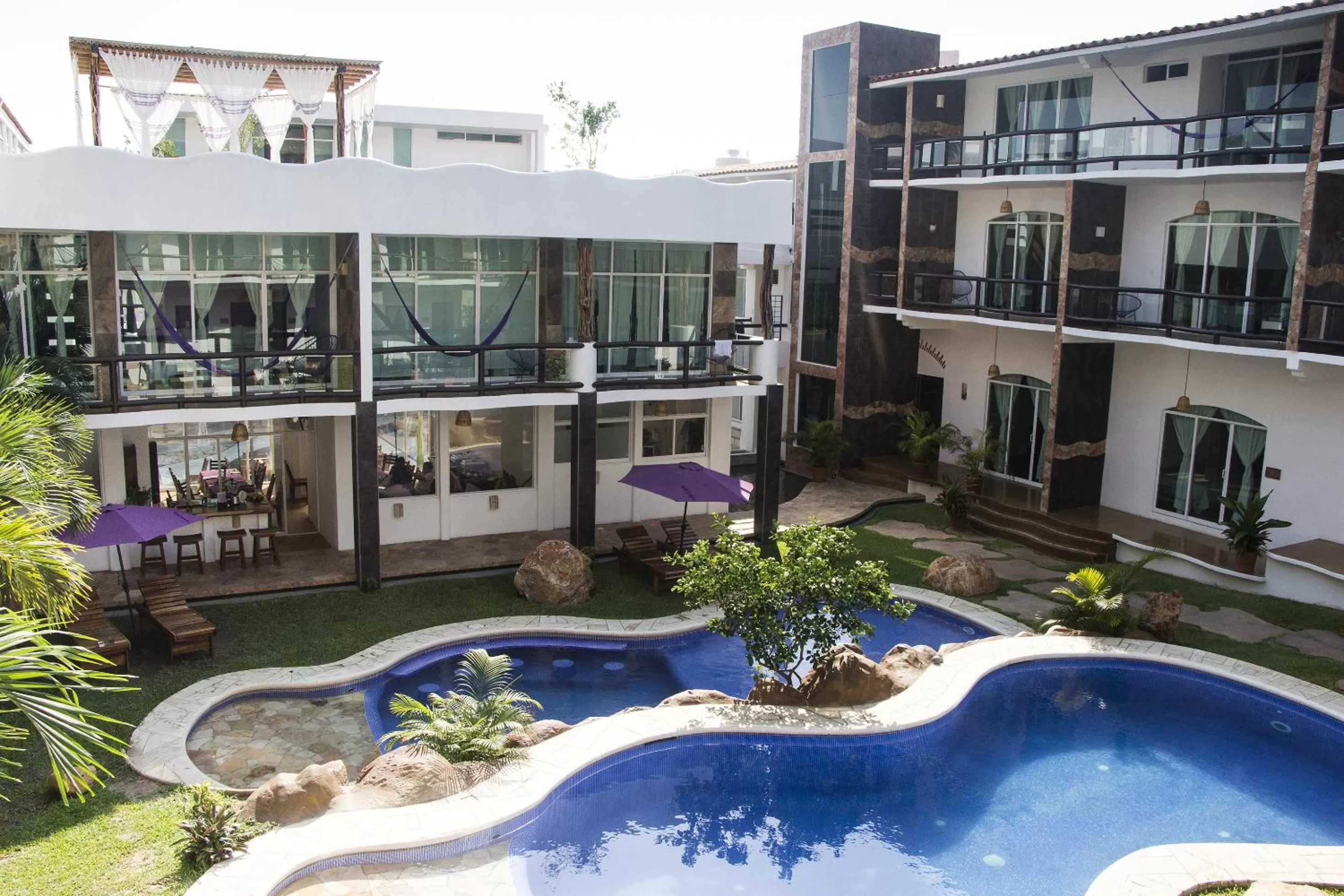 Swimming pool in Hotel Rockaway