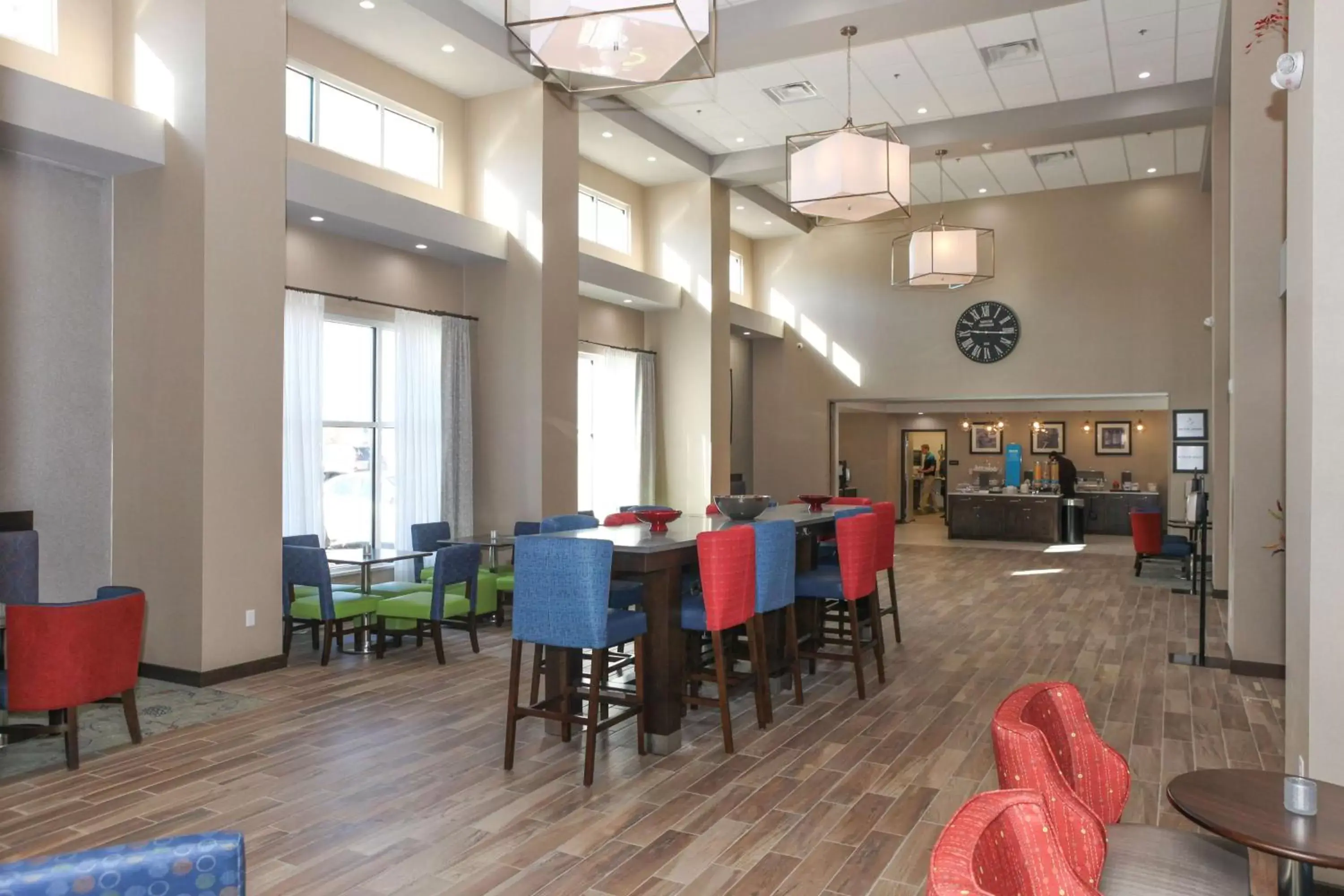 Dining area, Restaurant/Places to Eat in Hampton Inn & Suites Lafayette