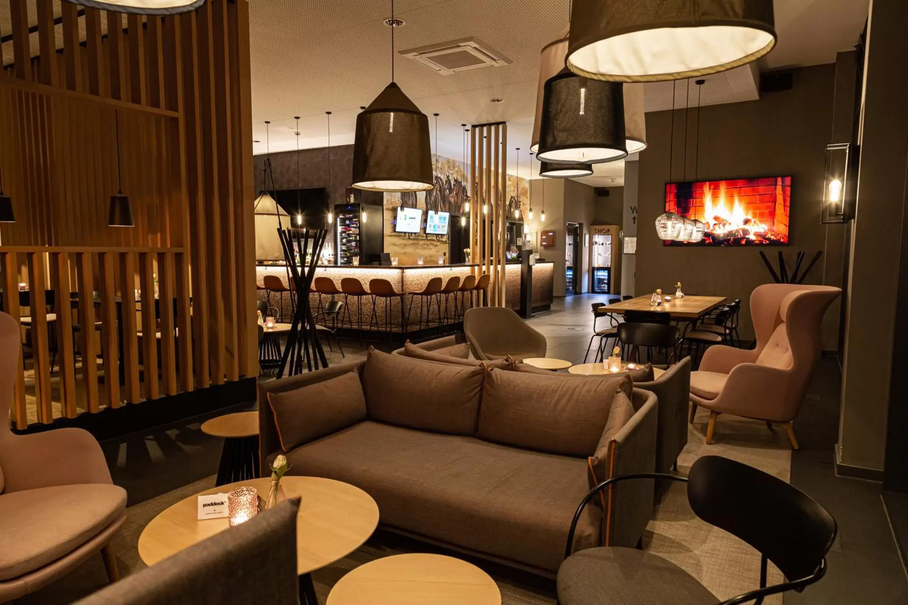 Lounge or bar in ibis Styles Vechta Lounge or bar in ibis Styles Vechta