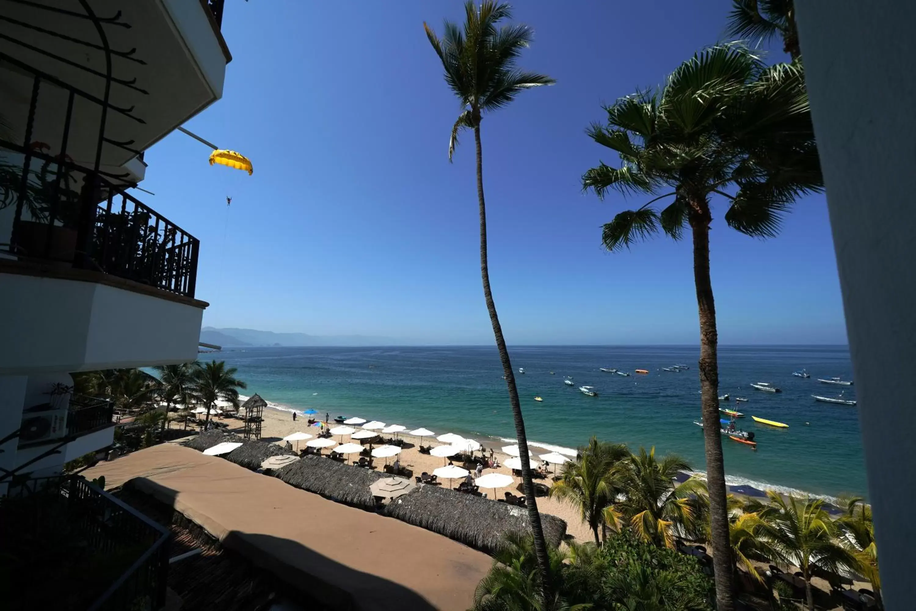 Balcony/Terrace in Emperador Vallarta Beachfront Hotel and Suites