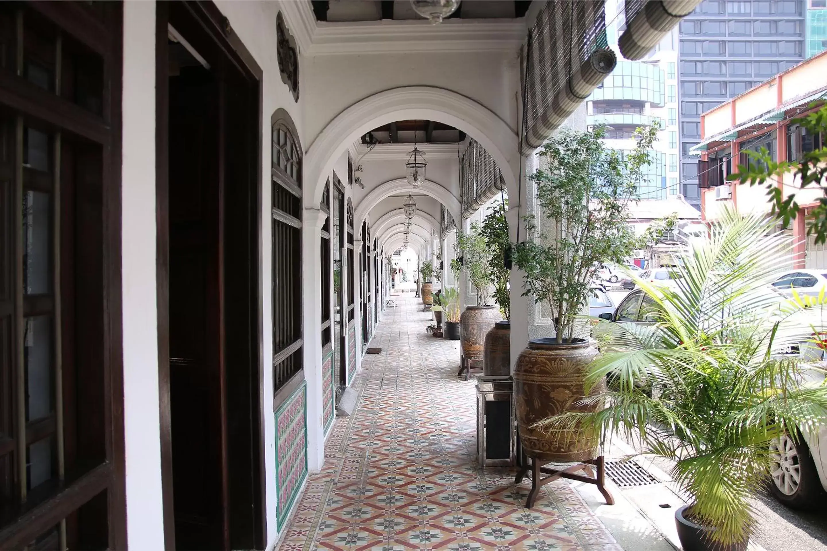 Facade/entrance in Museum Hotel