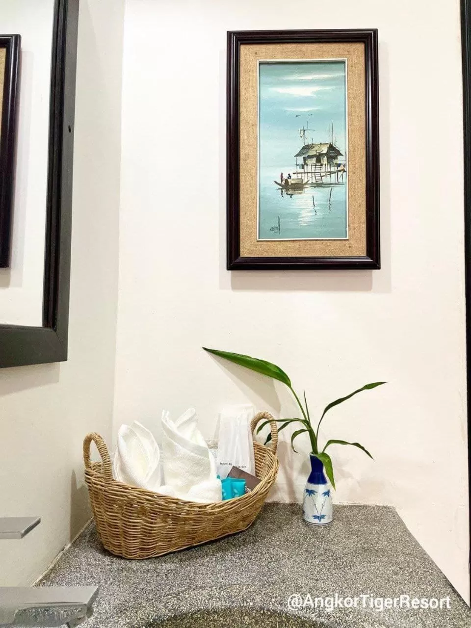 Bathroom in Angkor Tiger Resort